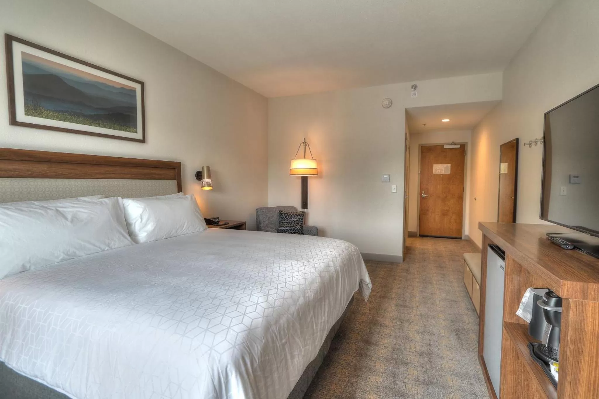 Photo of the whole room, Bed in Holiday Inn & Suites Pigeon Forge Convention Center by IHG