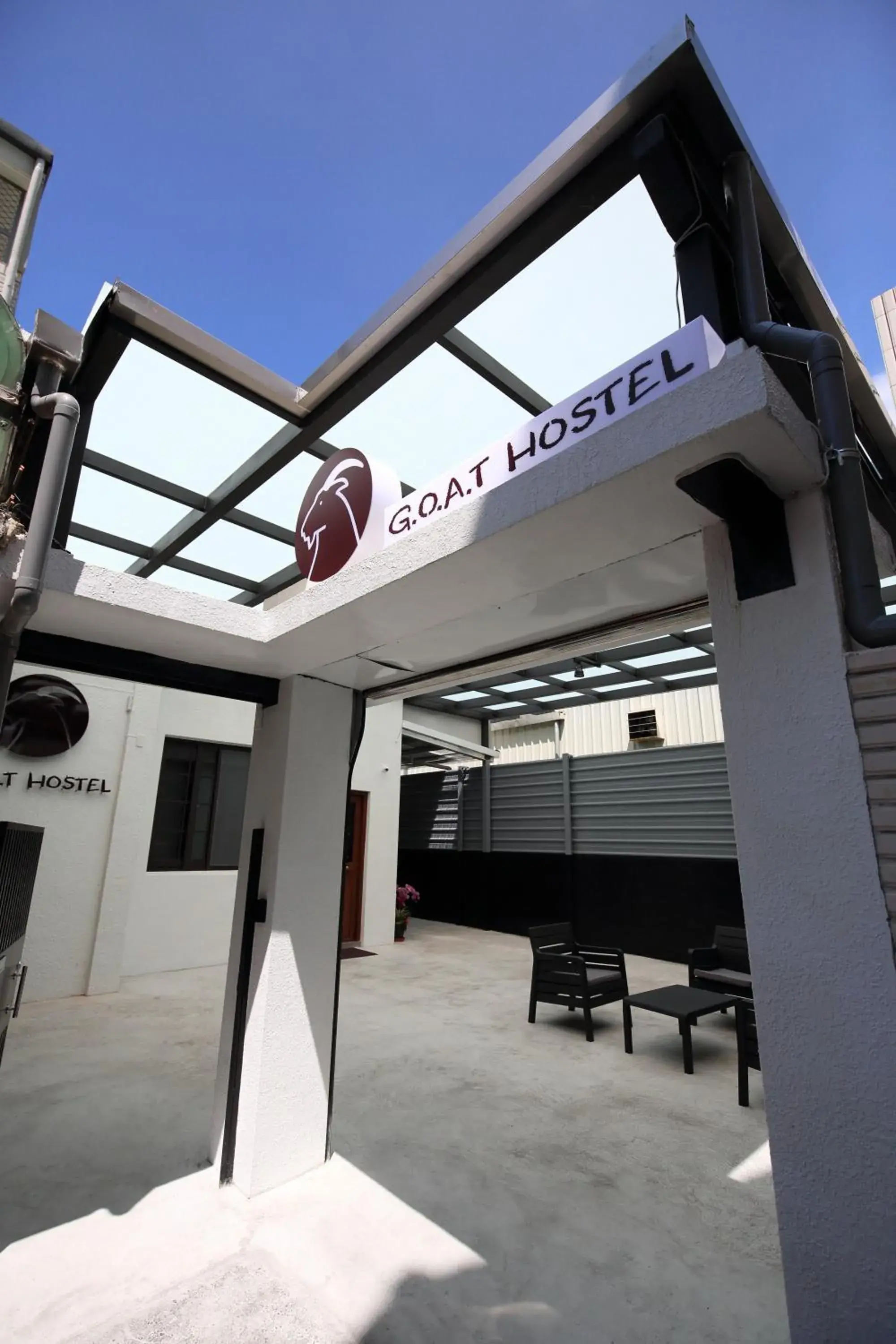 Property building in G.O.A.T Hostel Property building in G.O.A.T Hostel