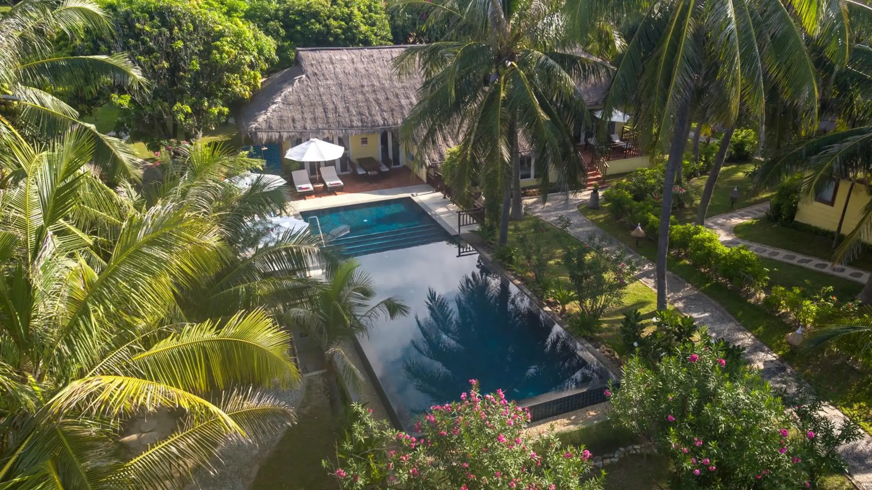 Balcony/Terrace, Bird's-eye View in Victoria Phan Thiet Beach Resort & Spa