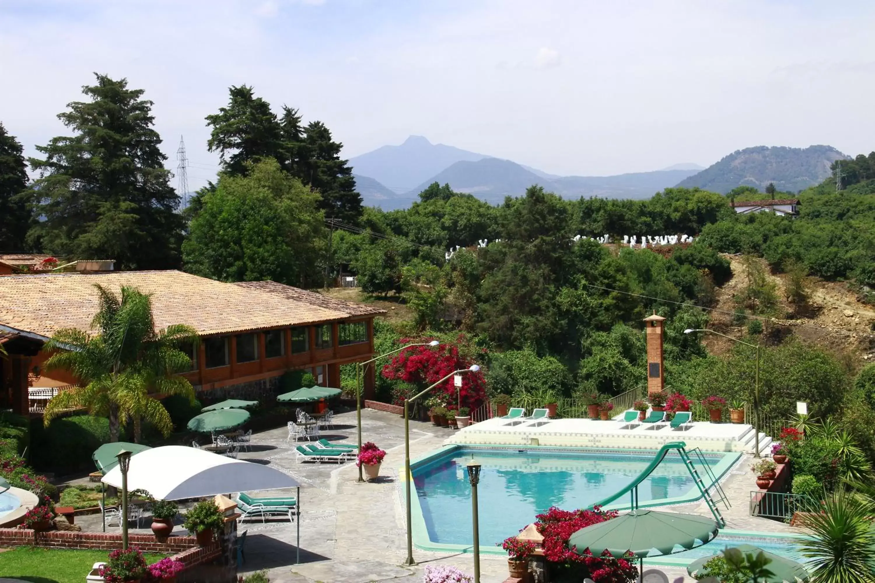 Swimming pool, Pool View in Hotel Pie de la Sierra