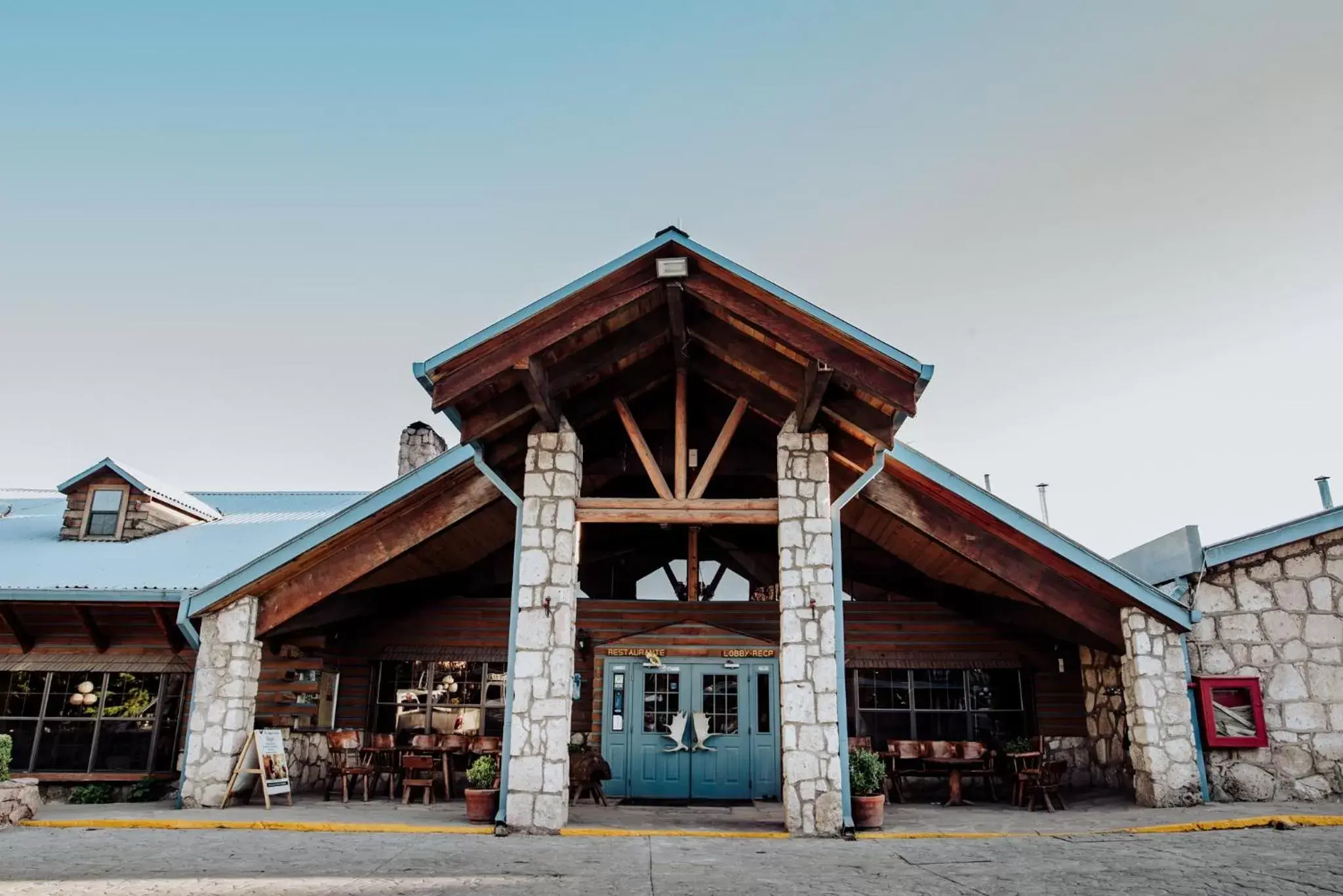 Facade/entrance in The Lodge At Creel Eco - Hotel & Spa