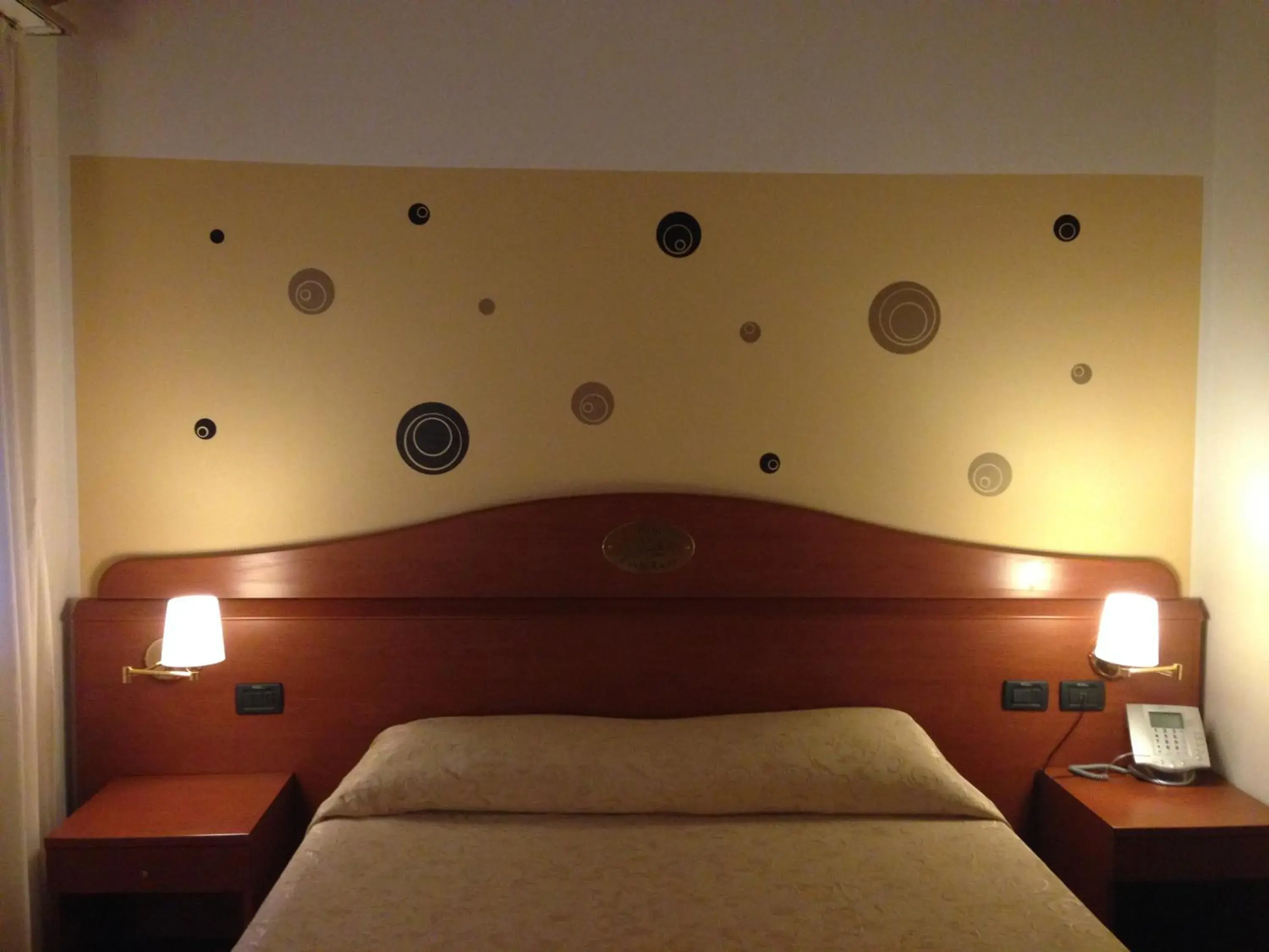 Bedroom, Bed in Hotel Conte Luna