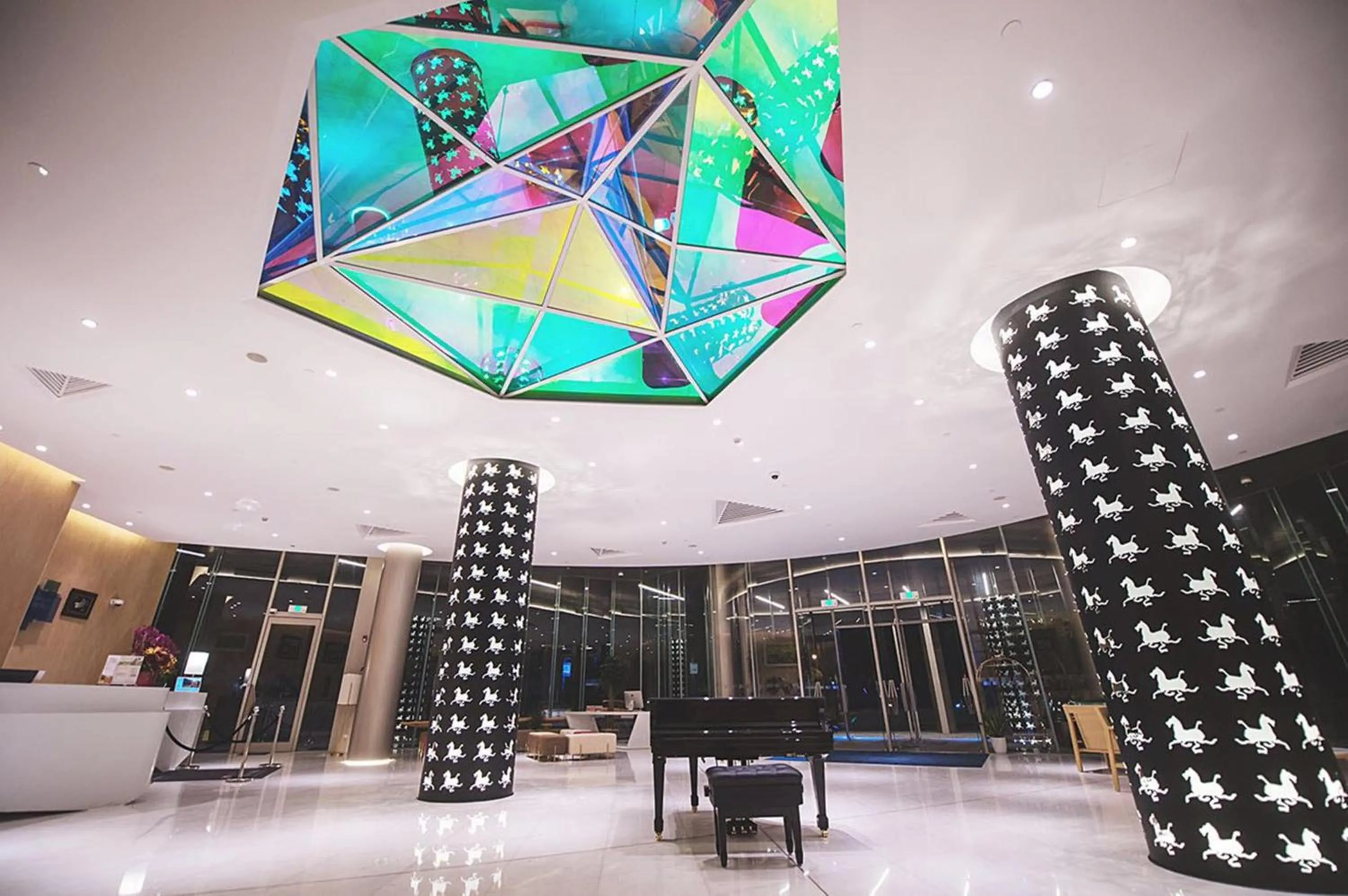 Property building in Holiday Inn Express Shanghai Songjiang Fangta by IHG