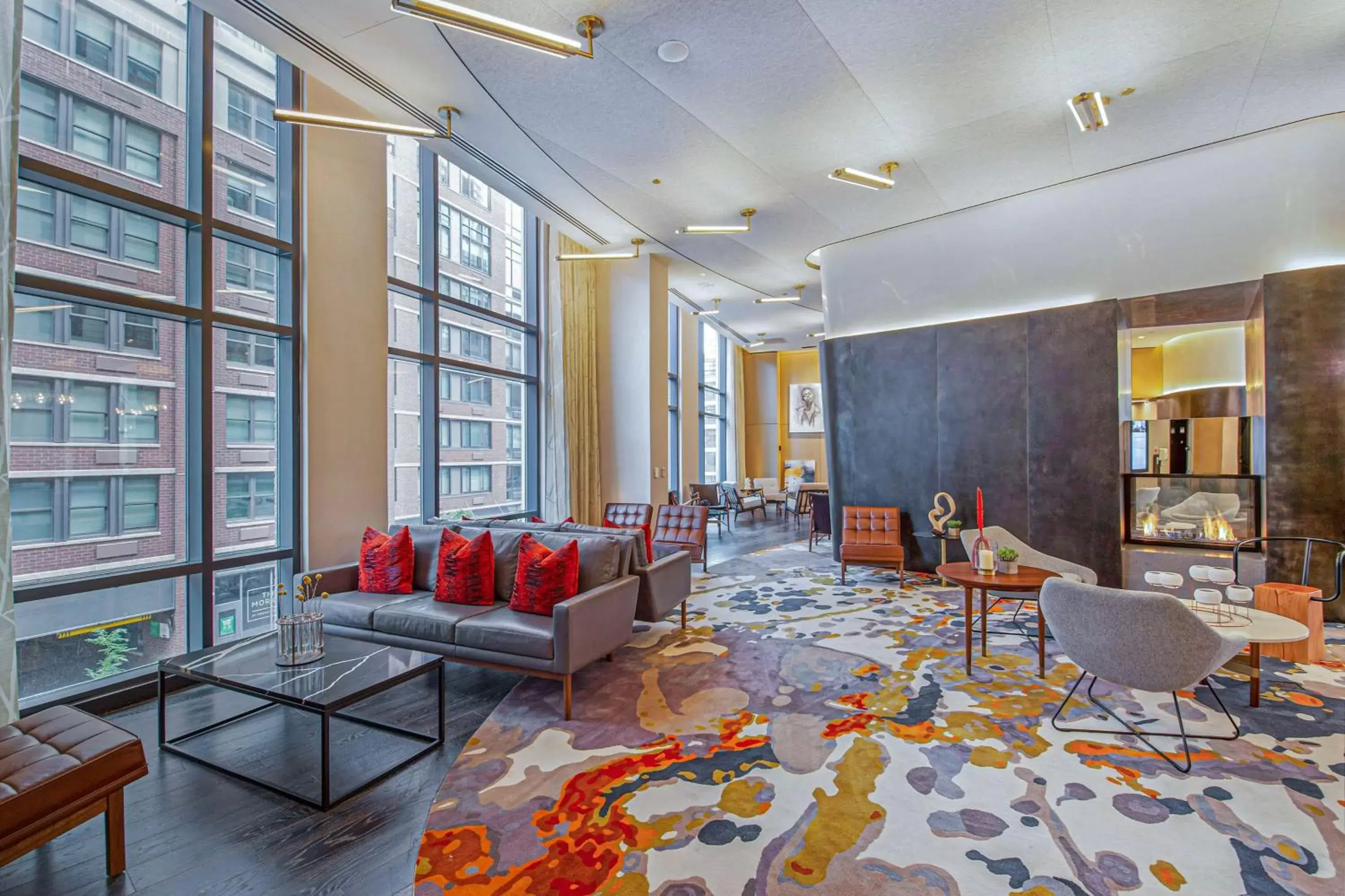 Lobby or reception in Canopy By Hilton Jersey City Arts District