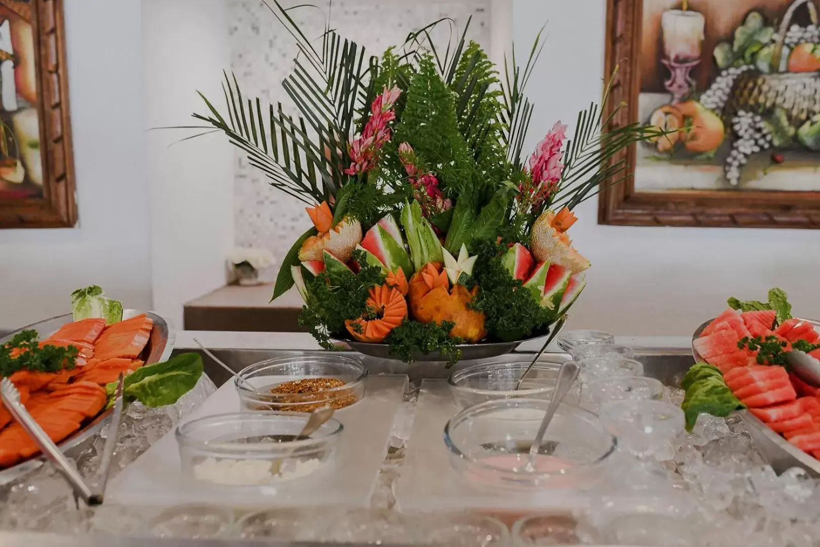 Dining Area in Hotel Los Aluxes