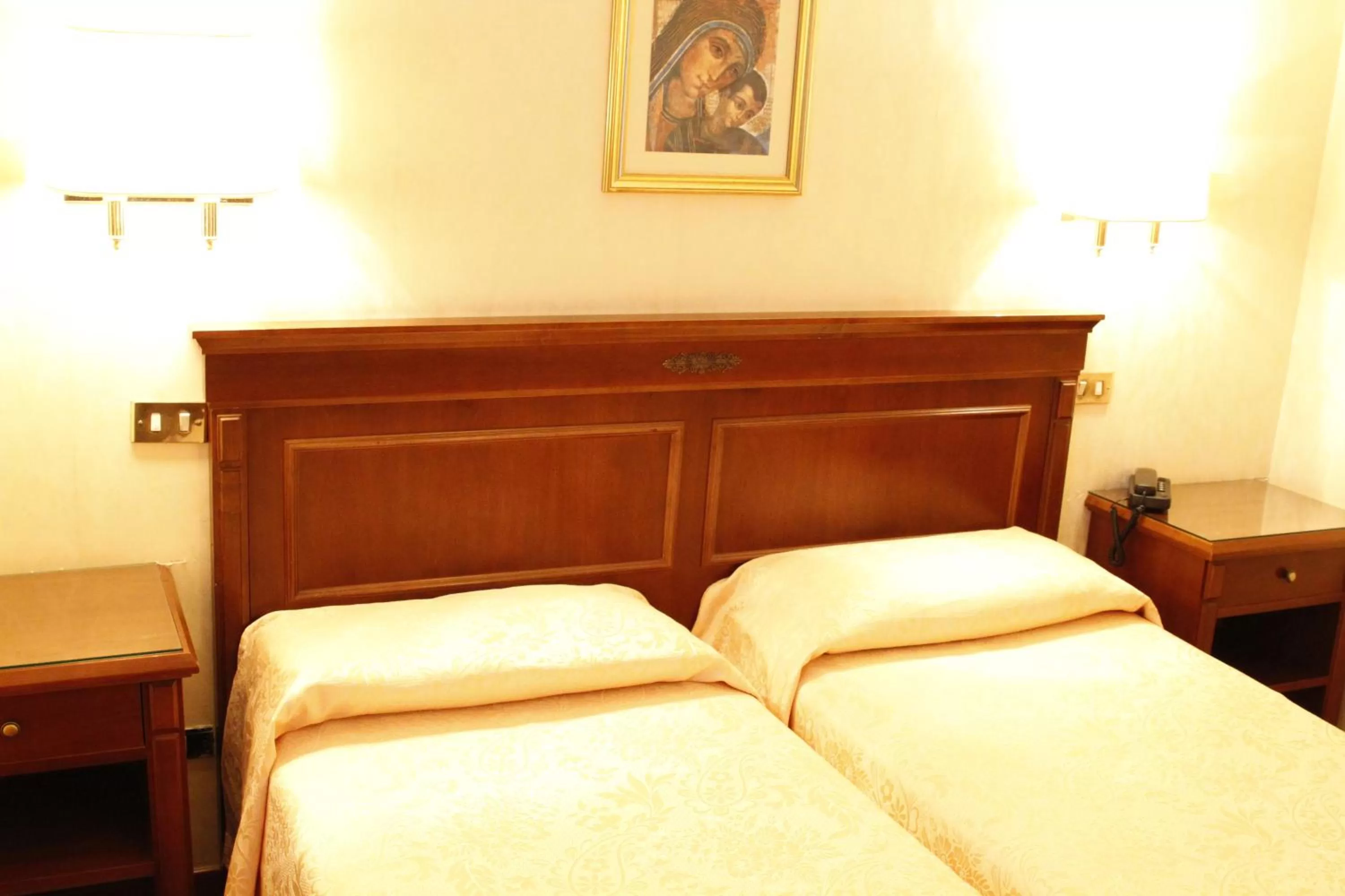 Bedroom, Bed in Hotel Torino