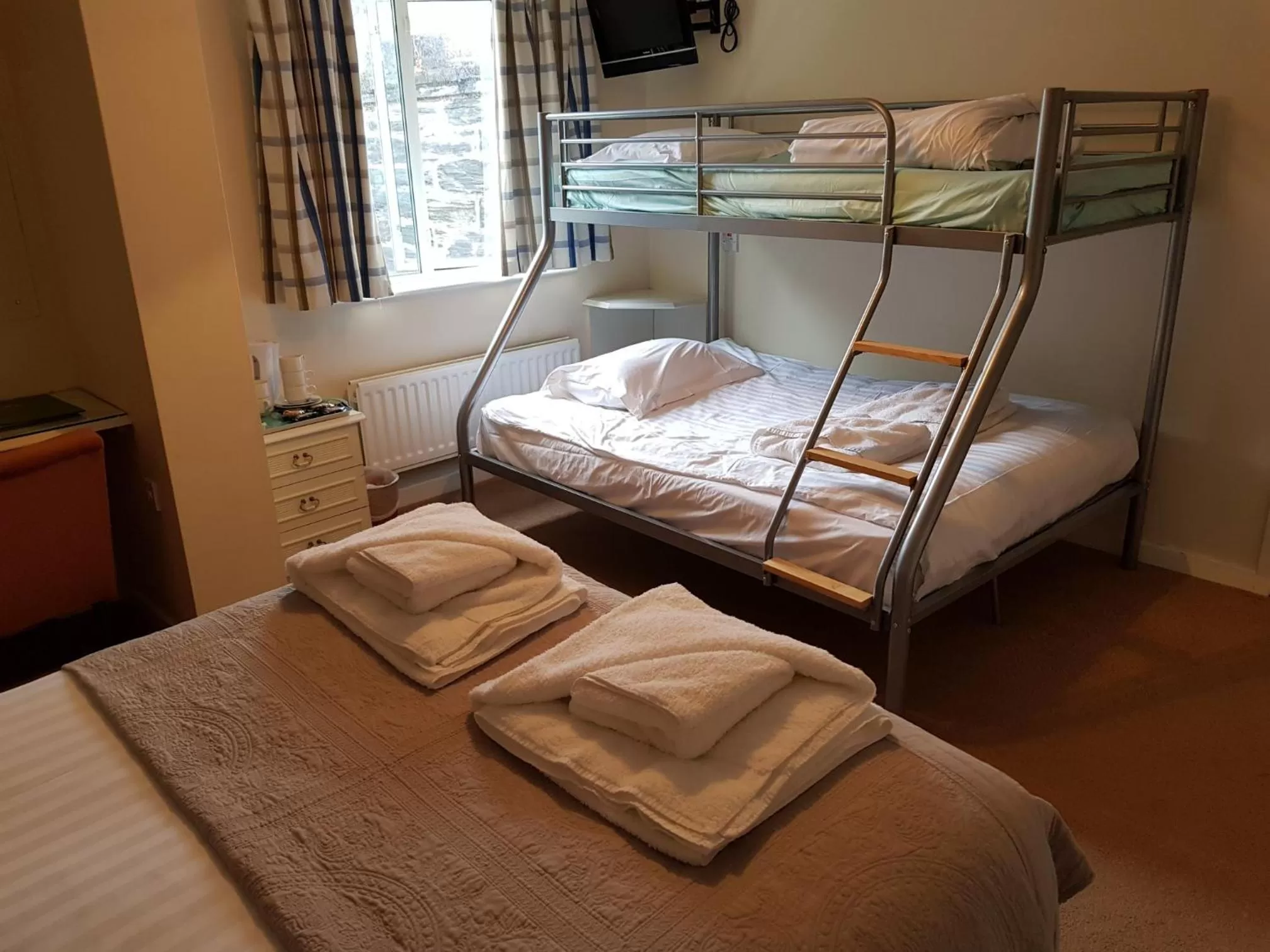 Bed in Glan Aber Hotel