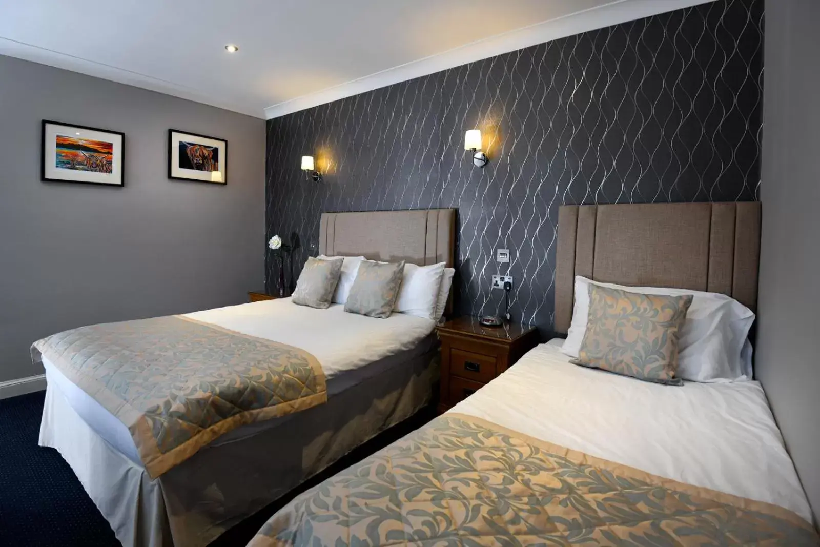 Bed in The Farmers Inn Bed in The Farmers Inn