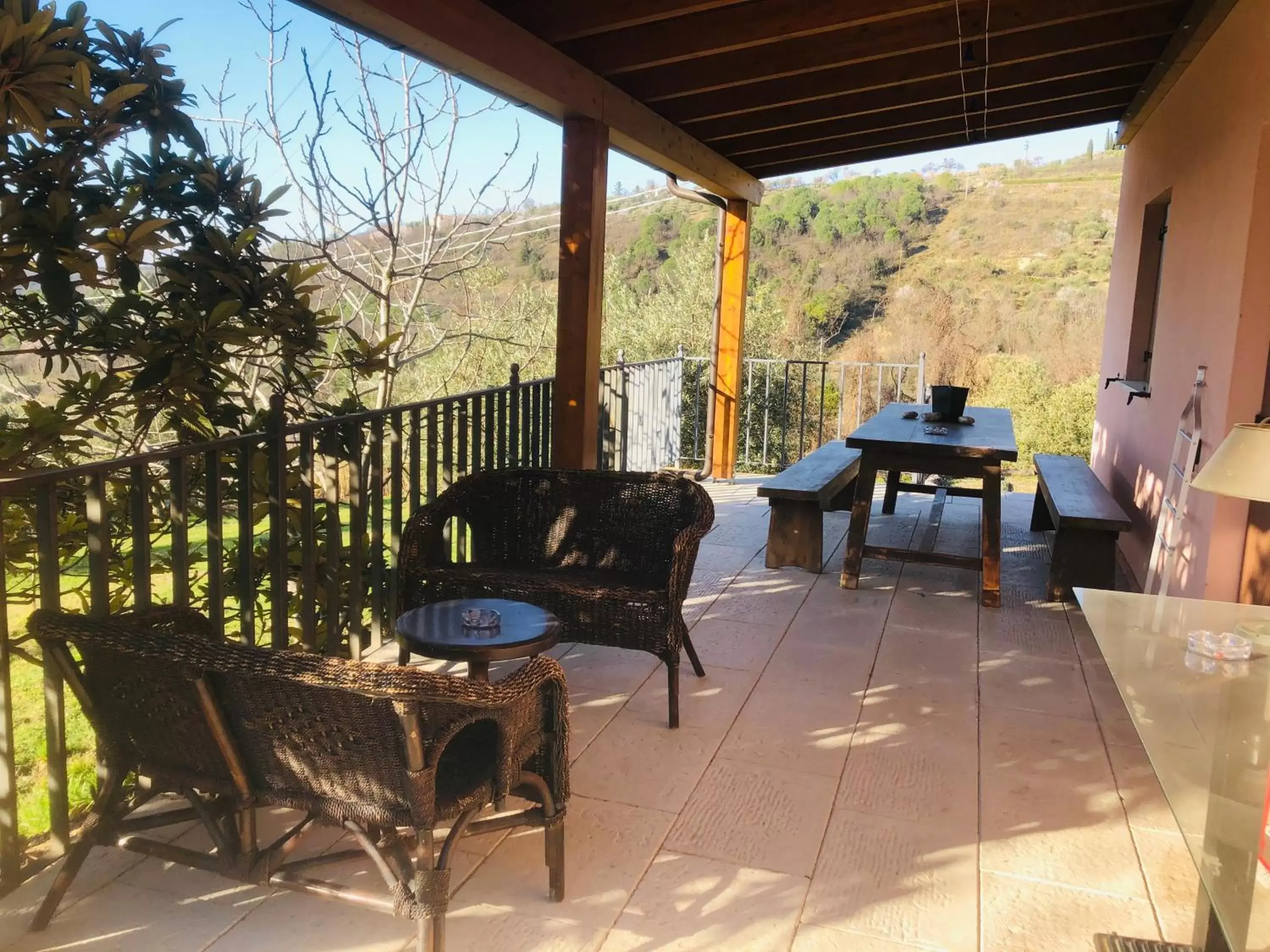 Balcony/Terrace in Tavern di Arqua'