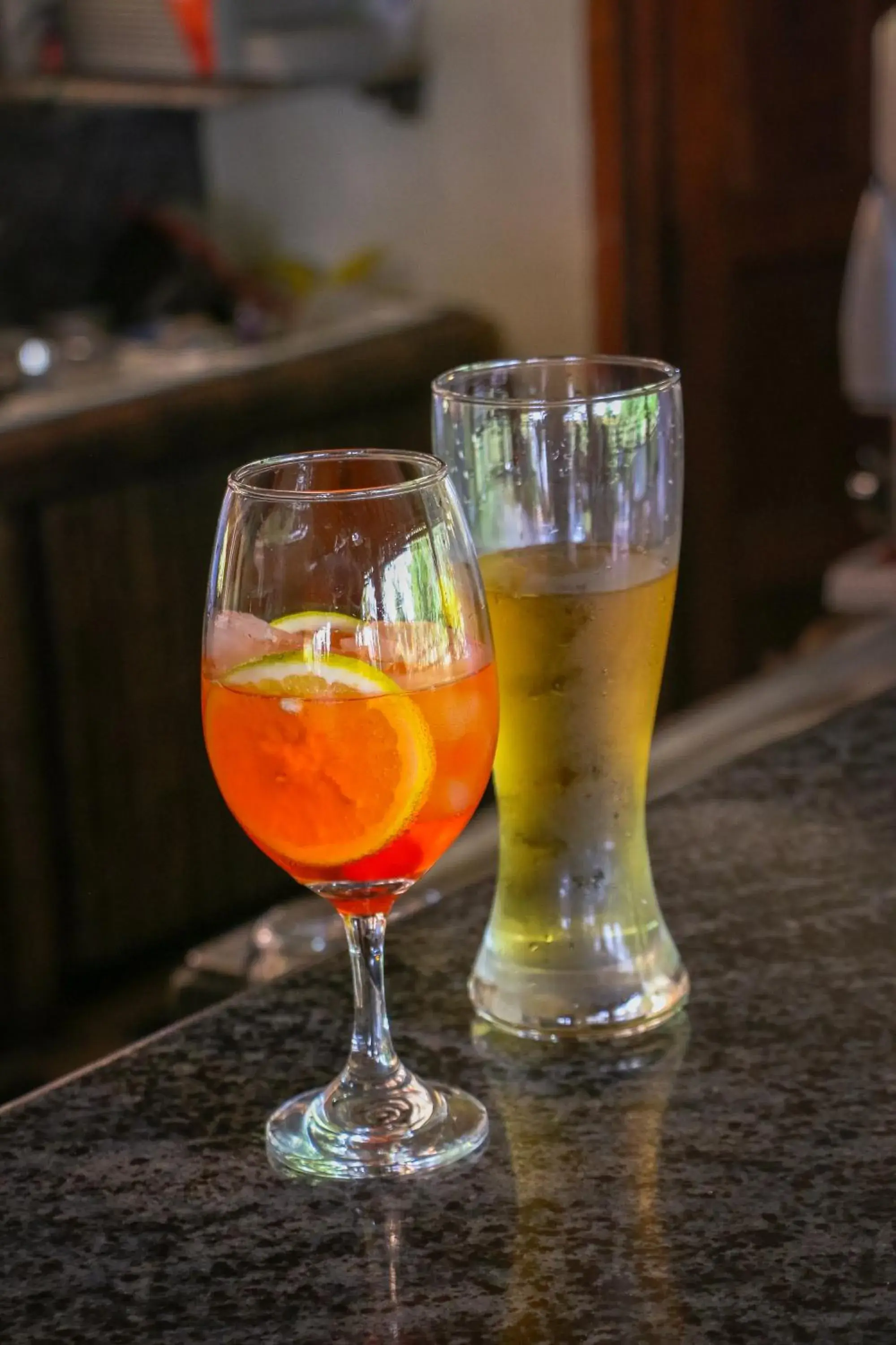 Alcoholic drinks in Hotel Terra Barichara