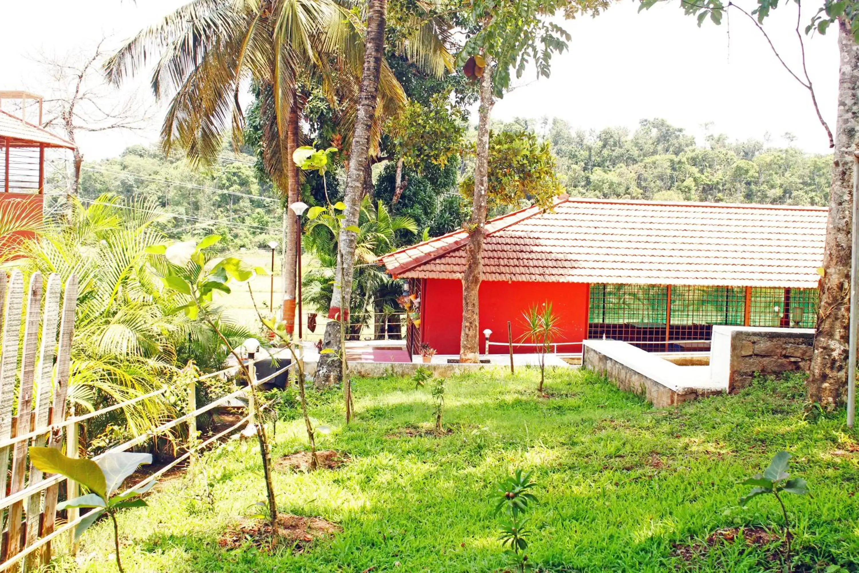 Garden view in CS County Resort Garden view in CS County Resort