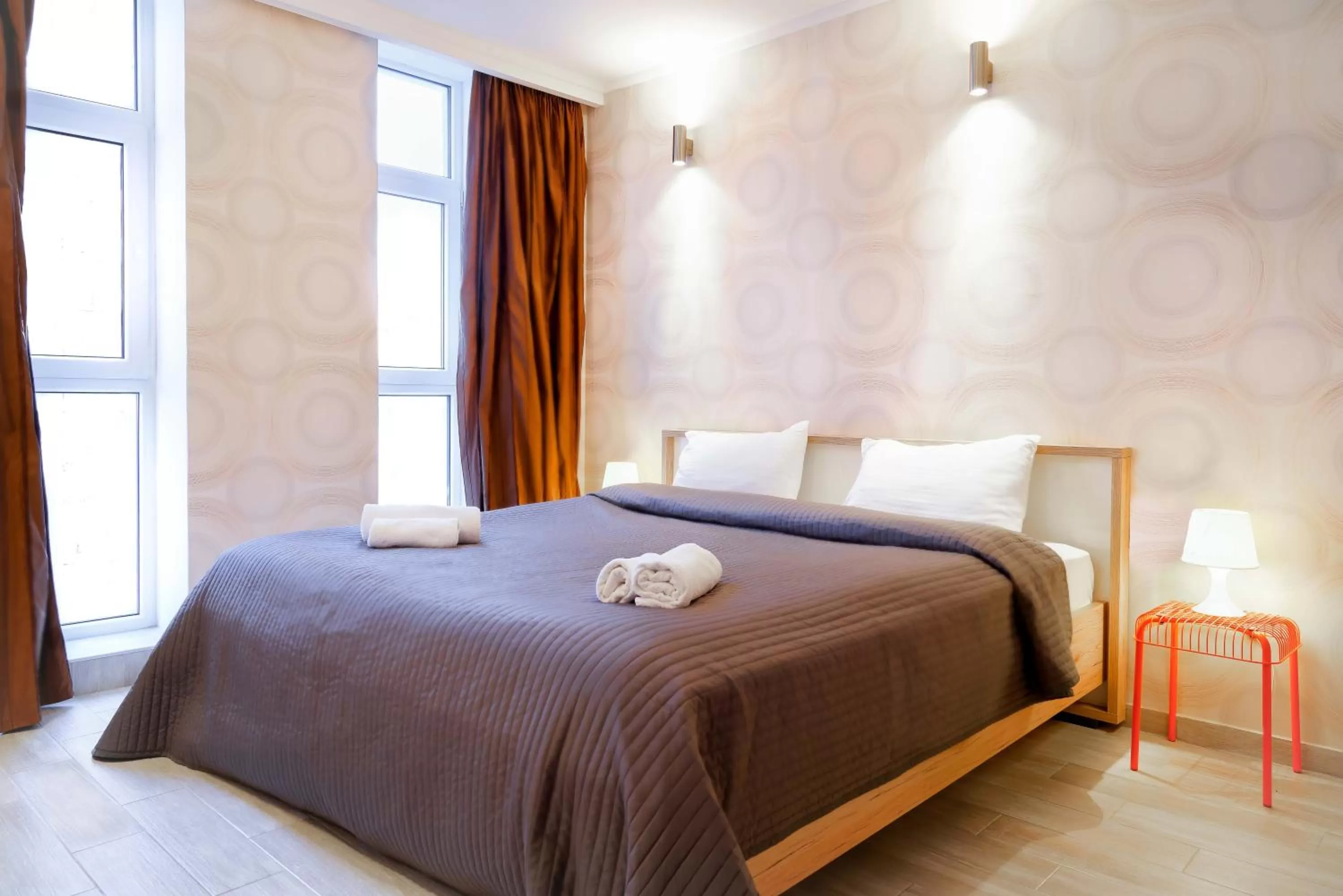 Bedroom, Bed in Holiday Lux Sea Towers Batumi