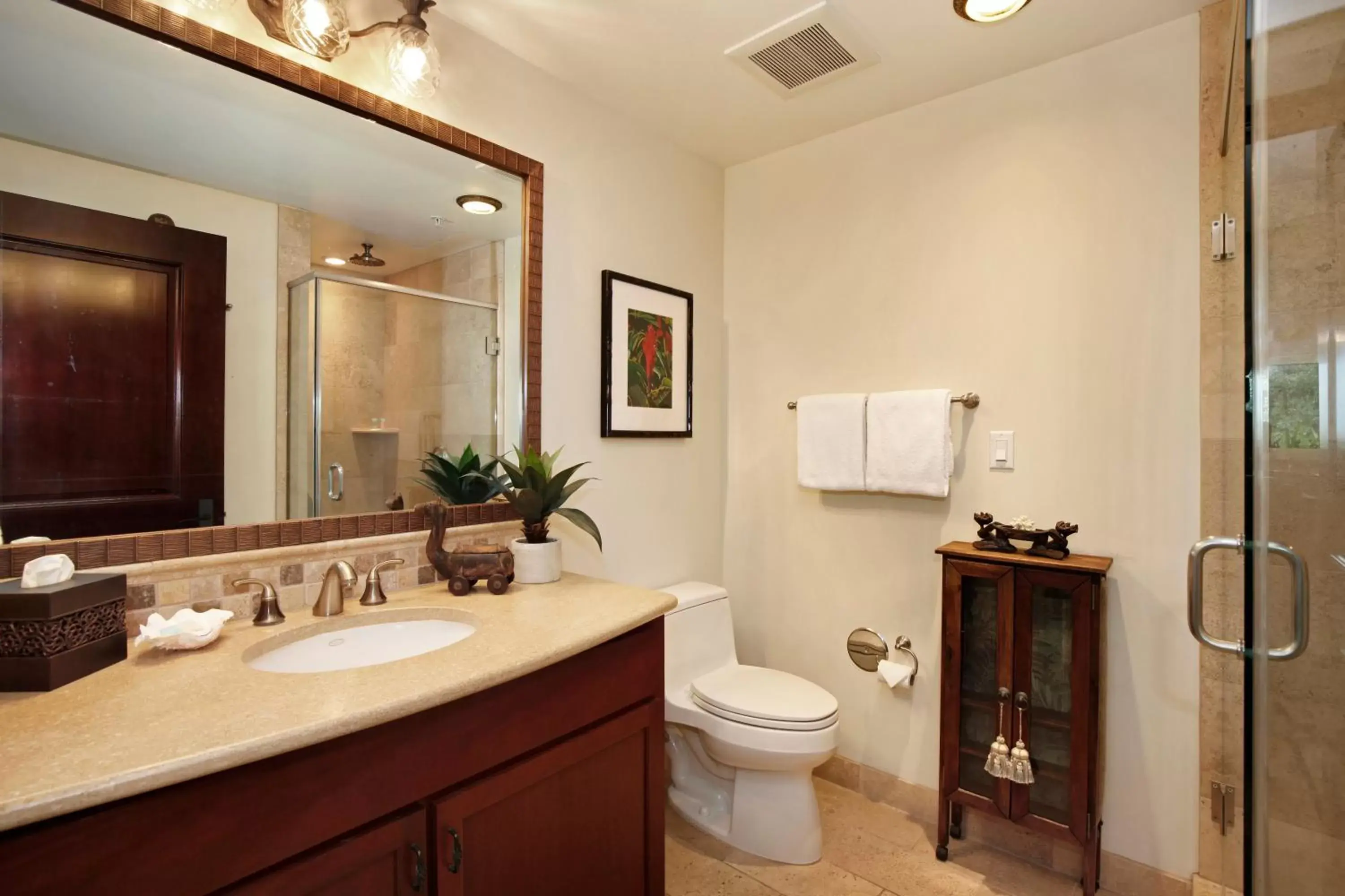 Shower, Bathroom in Waipouli Beach Resort & Spa Kauai By Outrigger