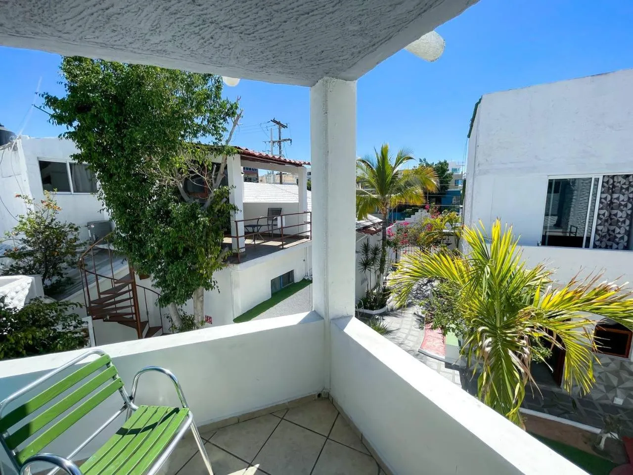 Balcony/Terrace in Hotel Allende