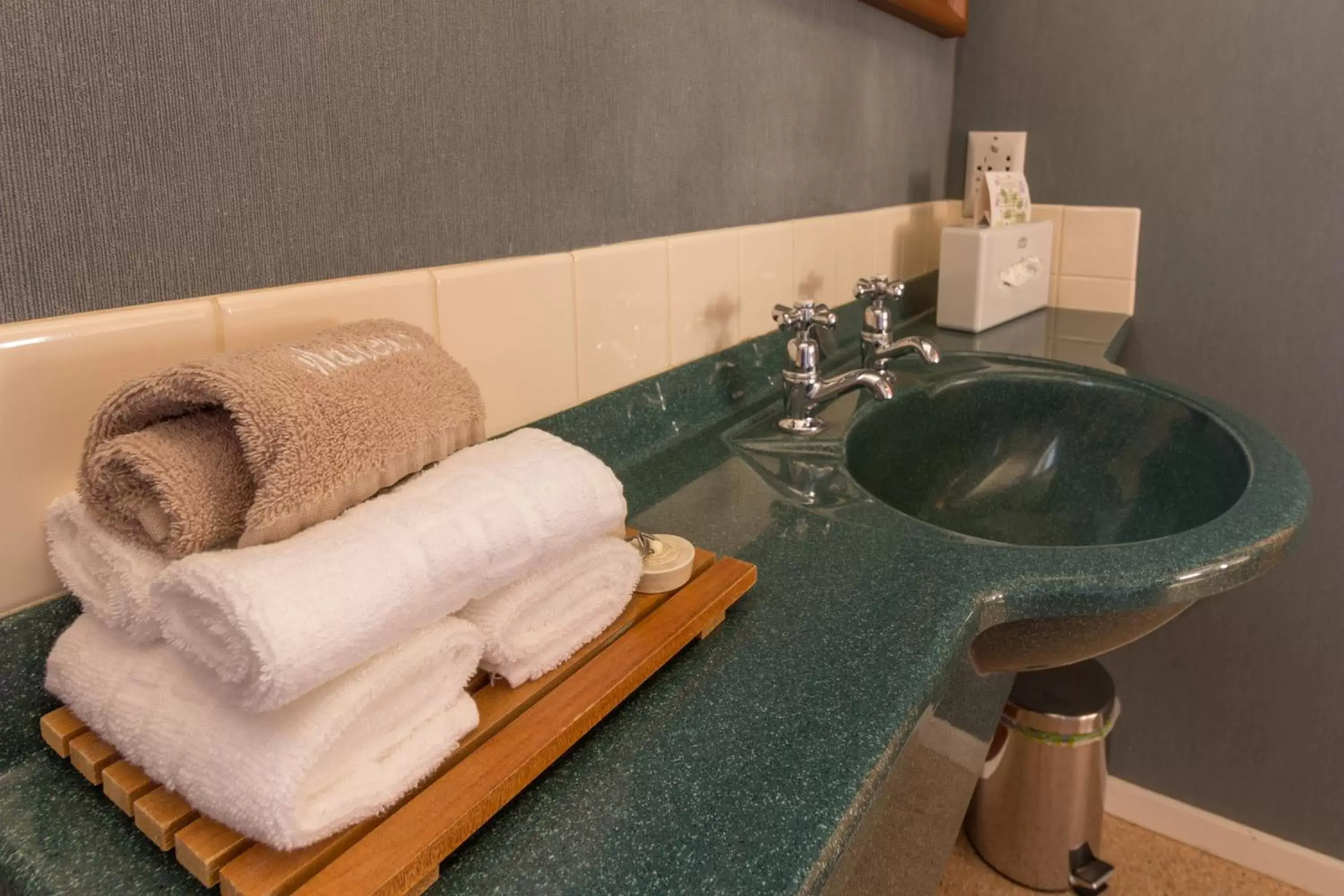 Bathroom in Balmoral Lodge Motel
