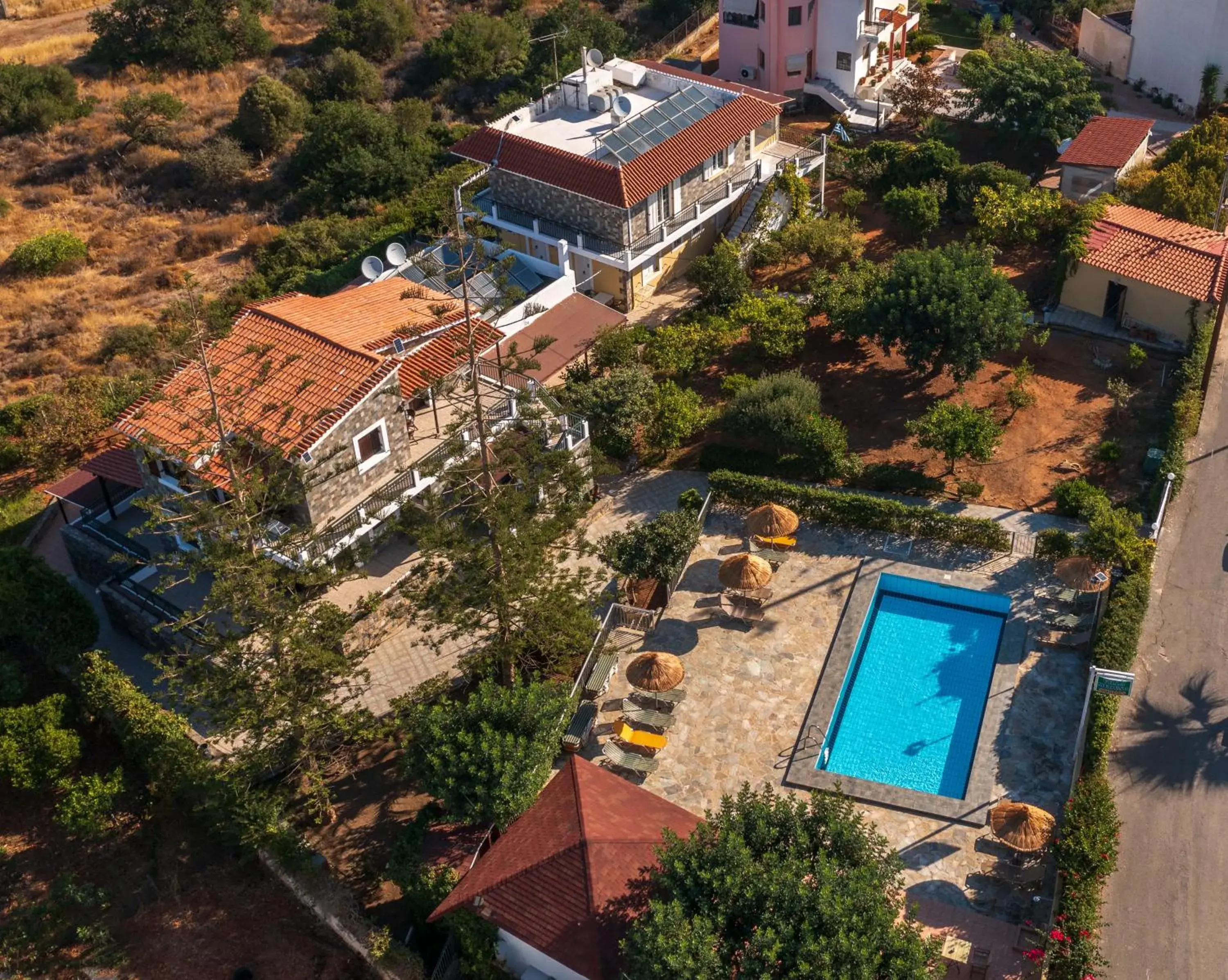 Bird's eye view, Bird's-eye View in Medusa Villa