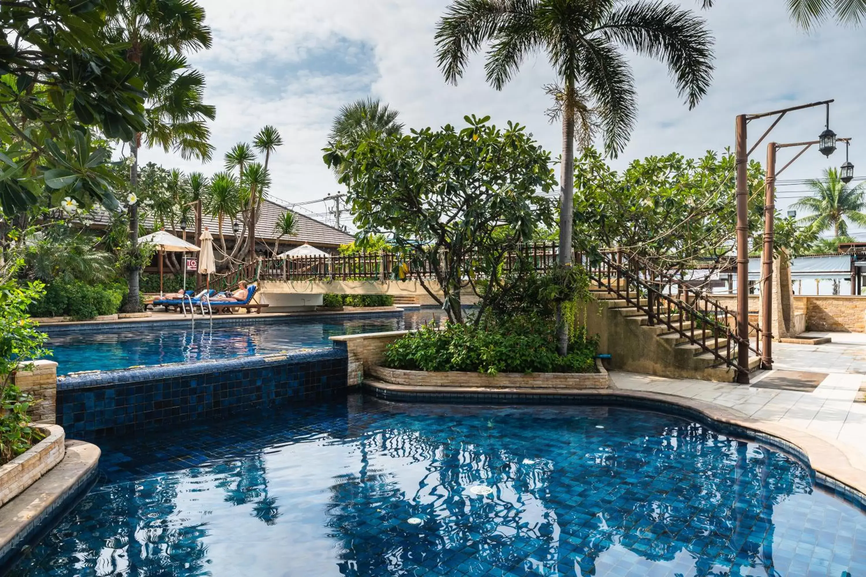 Swimming Pool in Jomtien Palm Beach Hotel and Resort - SHA Extra Plus