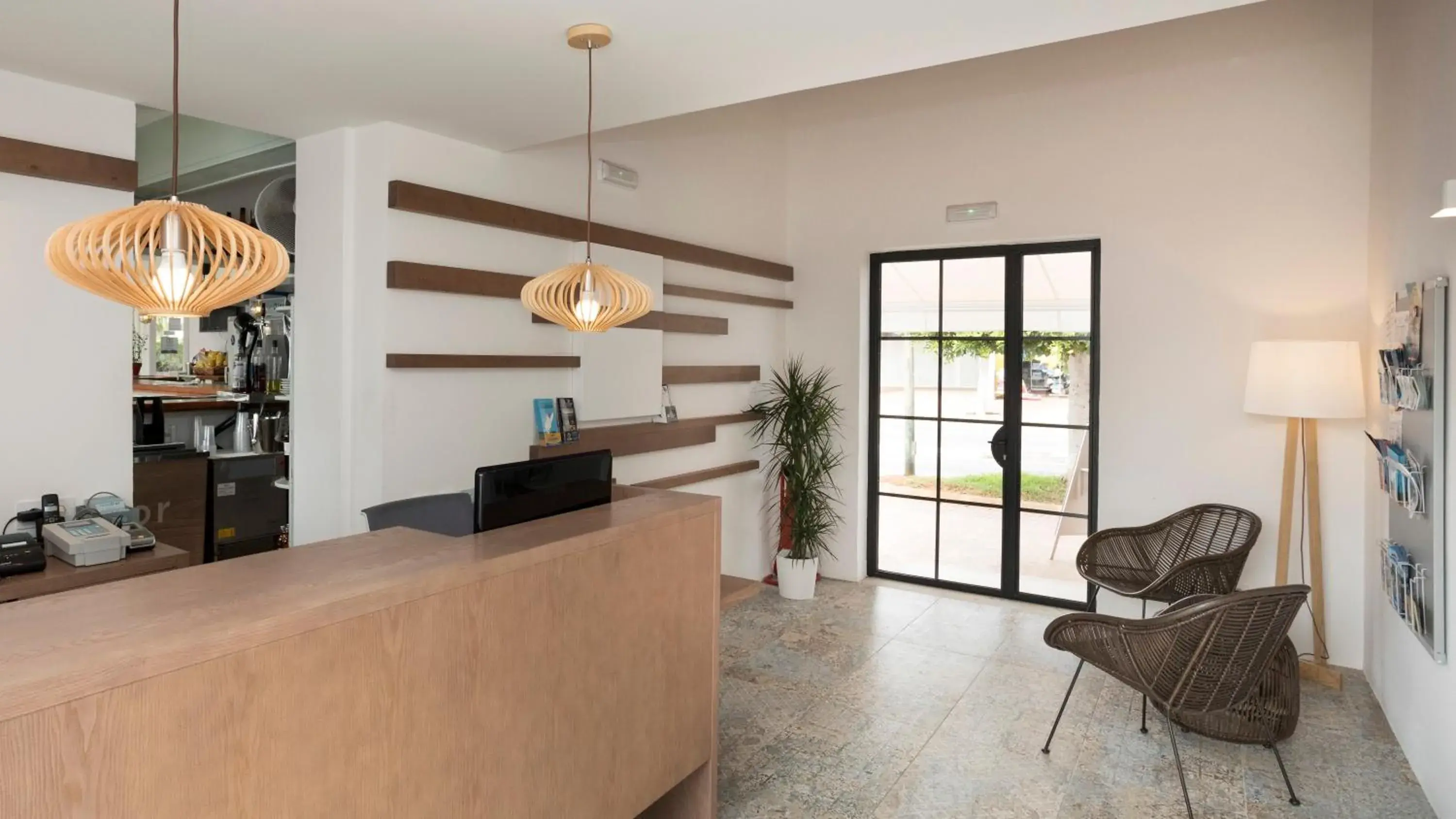 Lobby or reception in Hotel d'Or Lobby or reception in Hotel d'Or