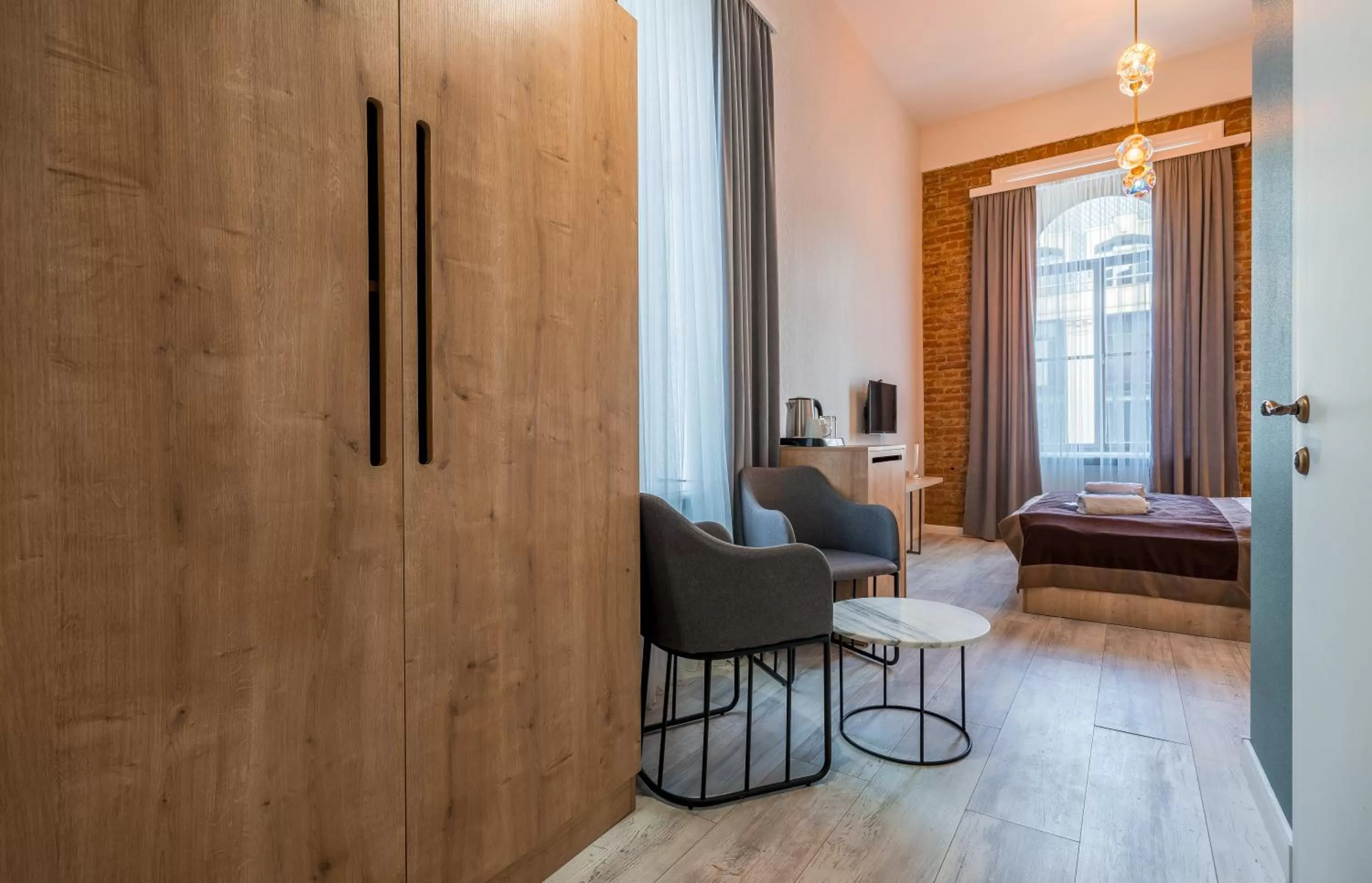 Seating Area in Mini Hotel on Aghmashenebeli Ave