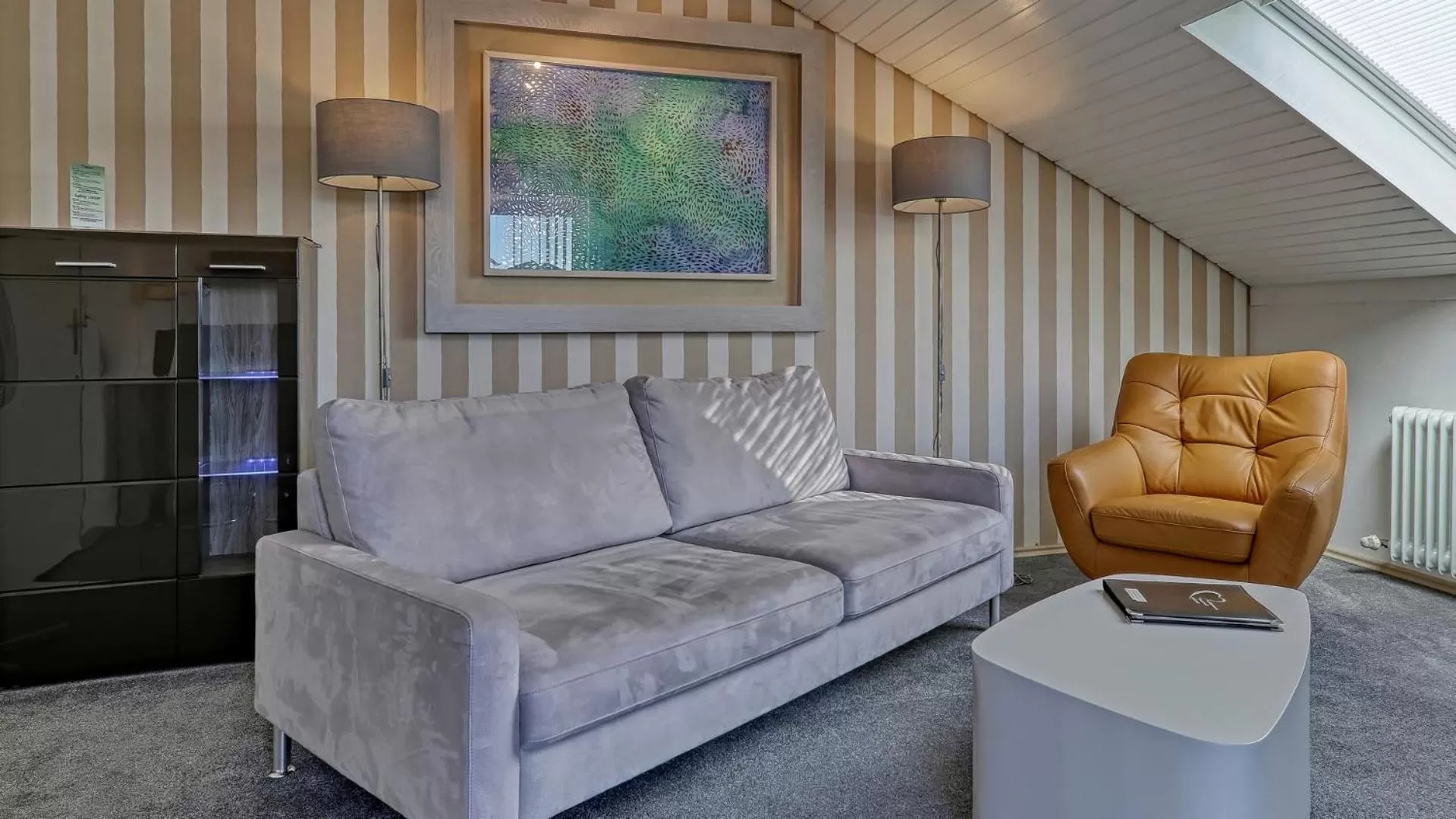 Living room in Suit' & Frühstück Zum Latschen - Adults Only