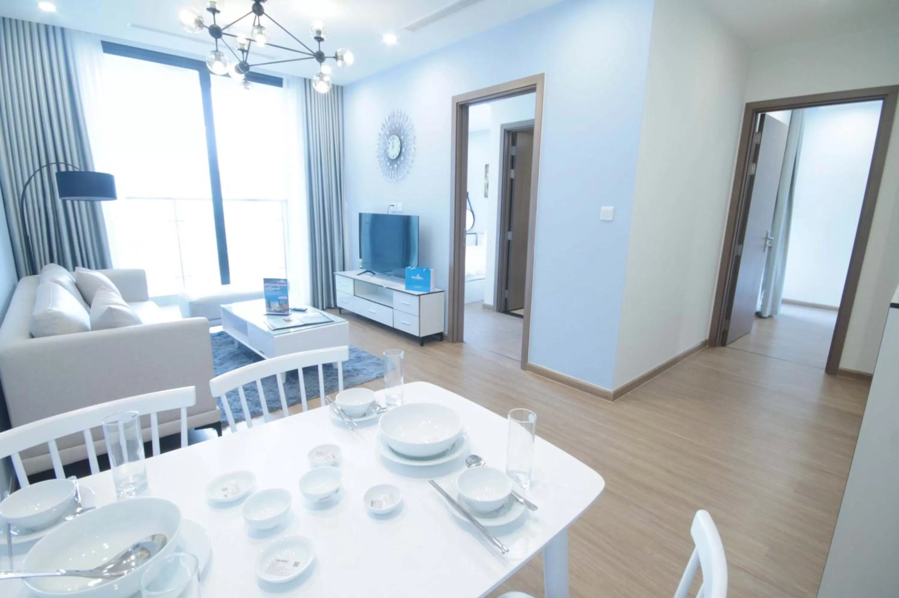 Dining Area in Vinhomes Skylake Apartment - by Bayhomes