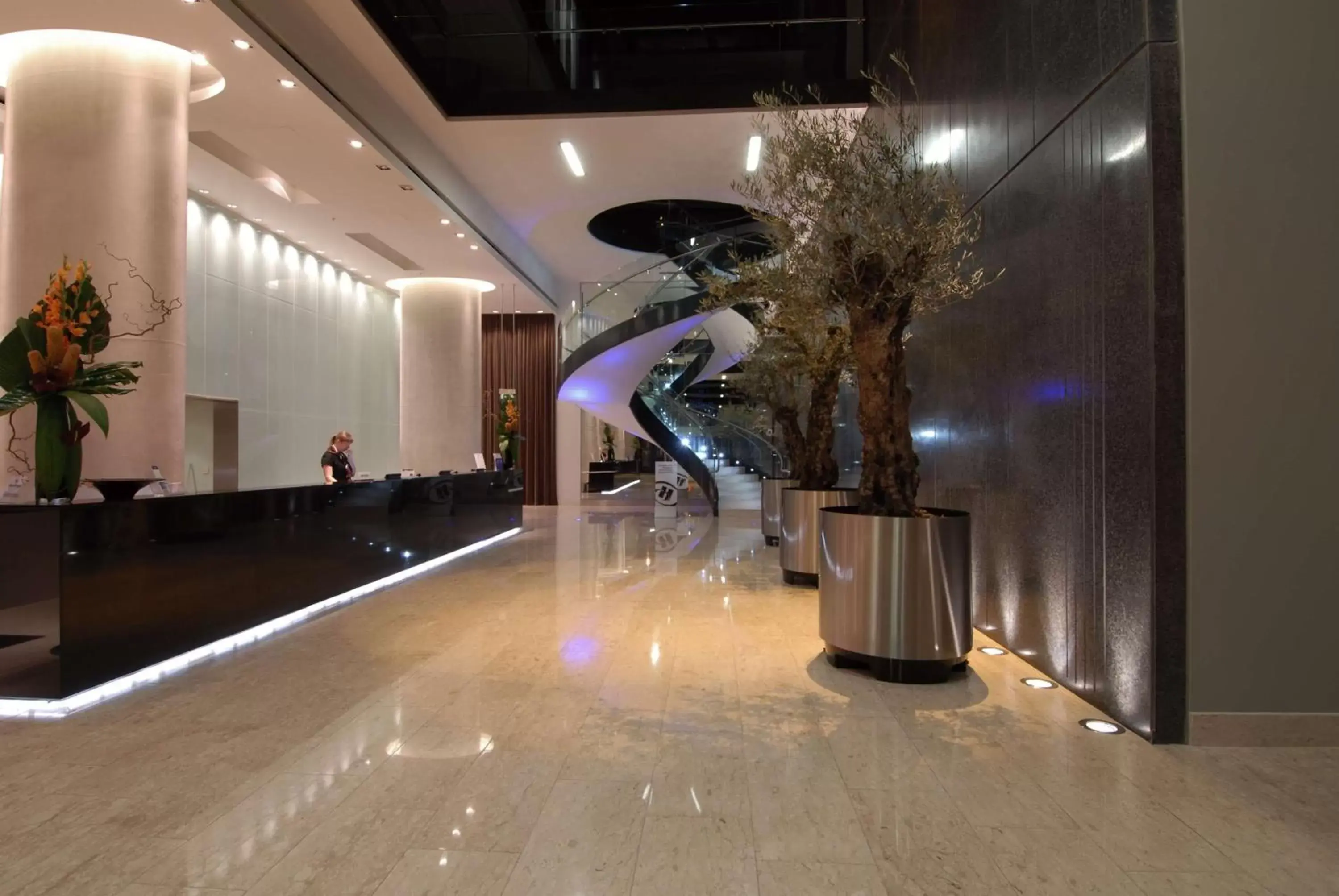 Lobby or reception in Hilton Manchester Deansgate