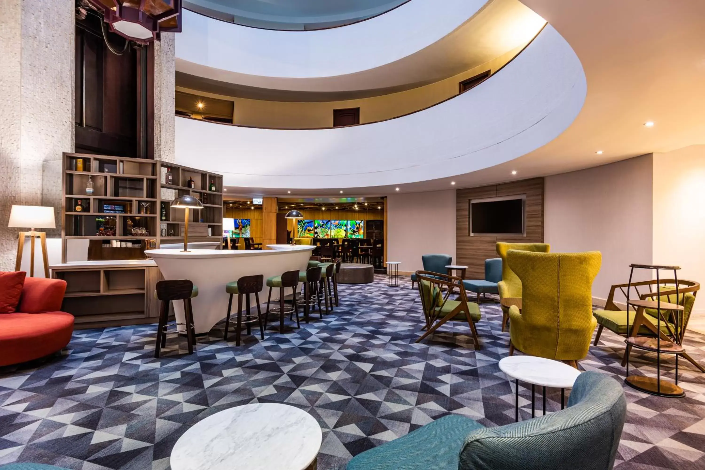 Lounge or bar in Cosmos 100 Hotel & Centro de Convenciones - Hoteles Cosmos