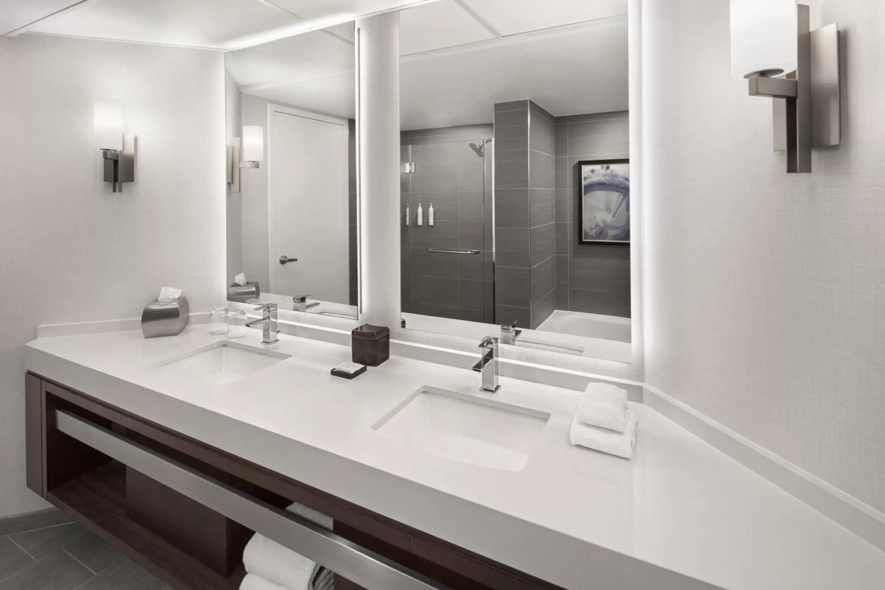 Bathroom in Minneapolis Marriott City Center