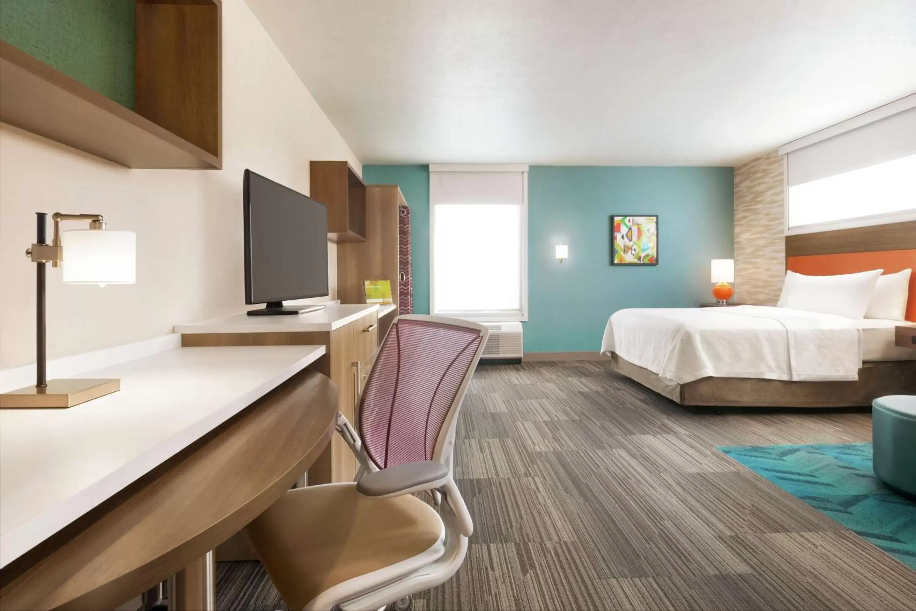 Bedroom in Home2 Suites By Hilton Bismarck