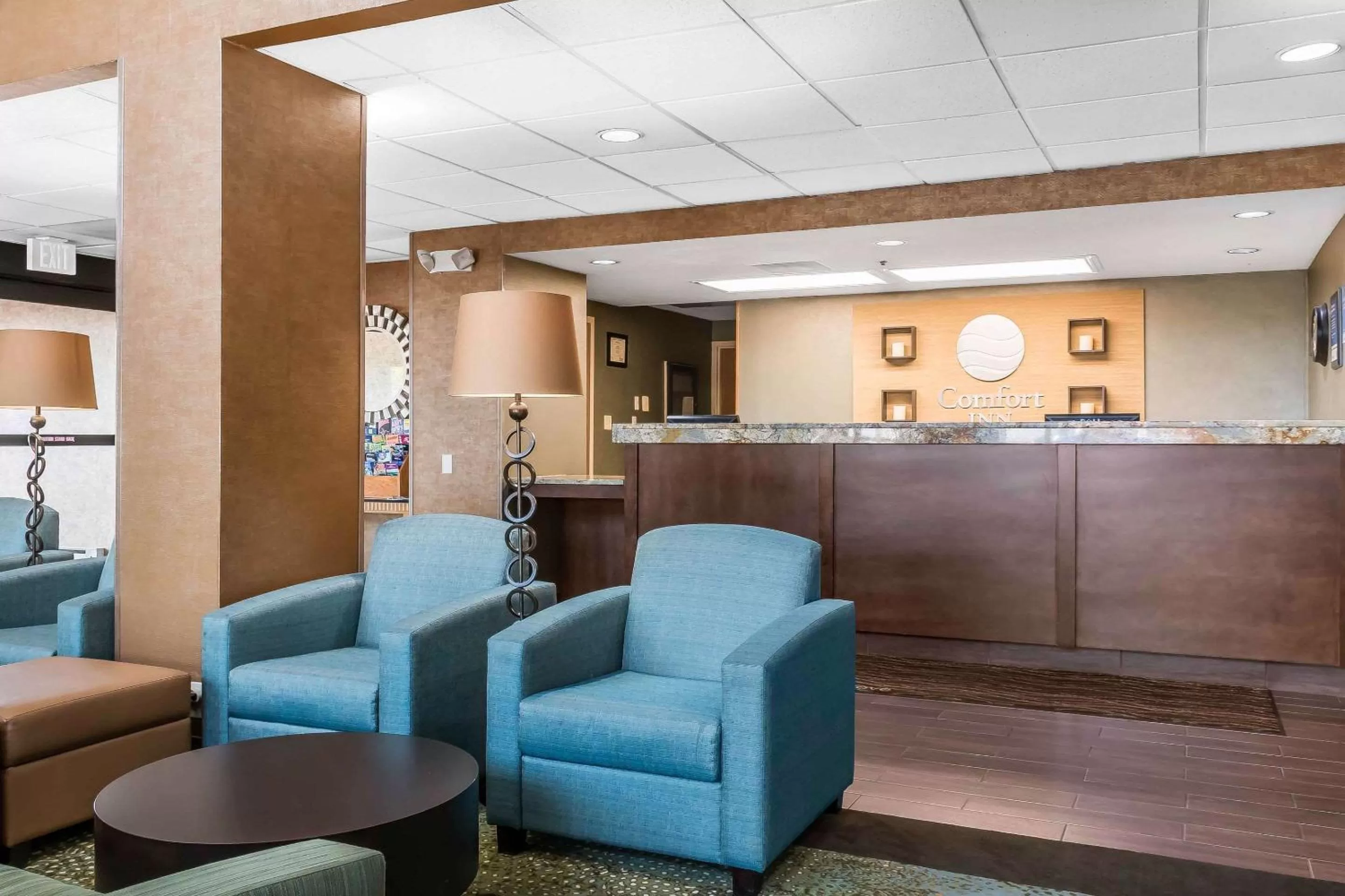 Lobby or reception in Comfort Inn Pine Grove I-81 Hershey Area