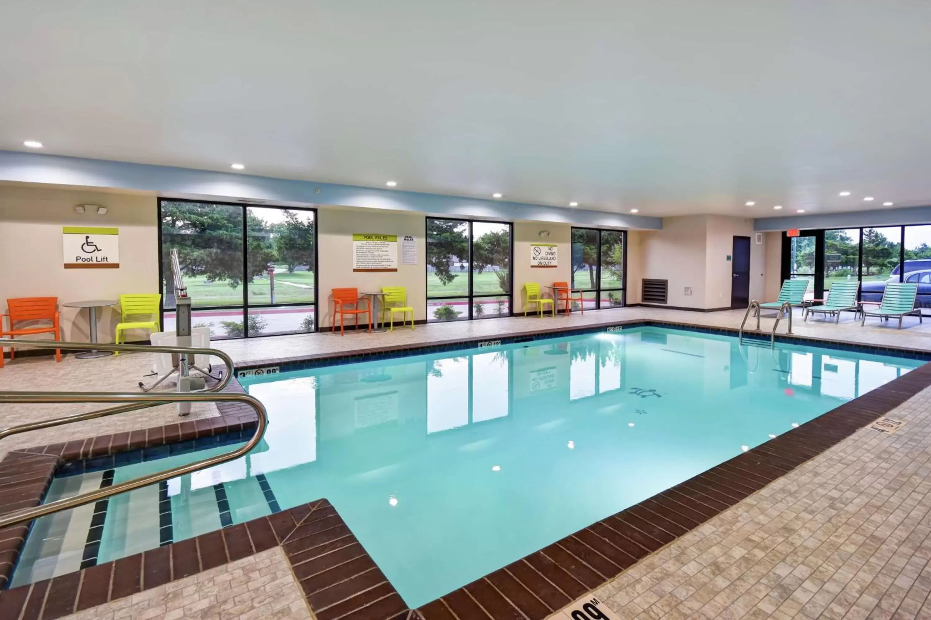 Pool view, Swimming Pool in Home2 Suites By Hilton El Reno