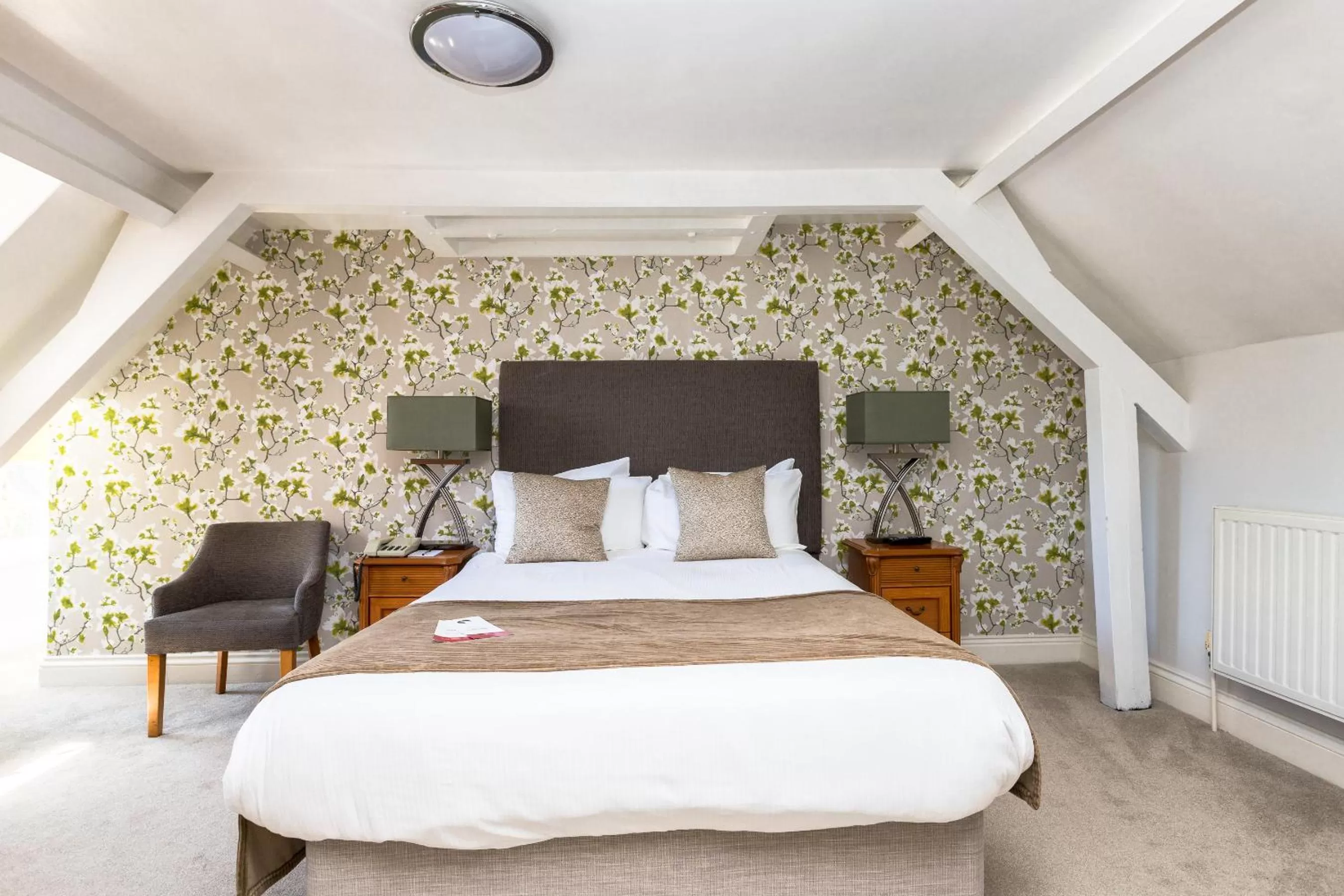 Bedroom in De Rougemont Manor