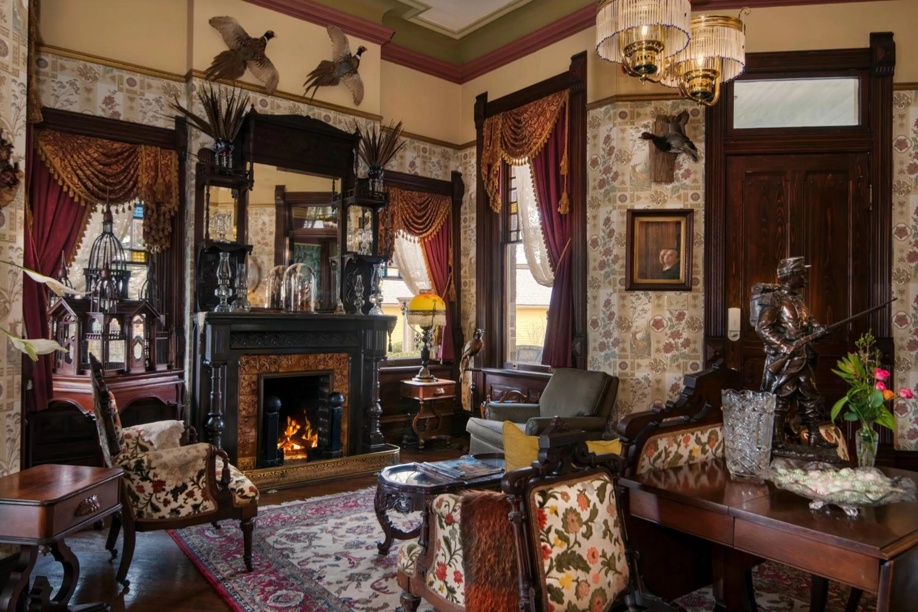 Seating Area in The Empress of Little Rock