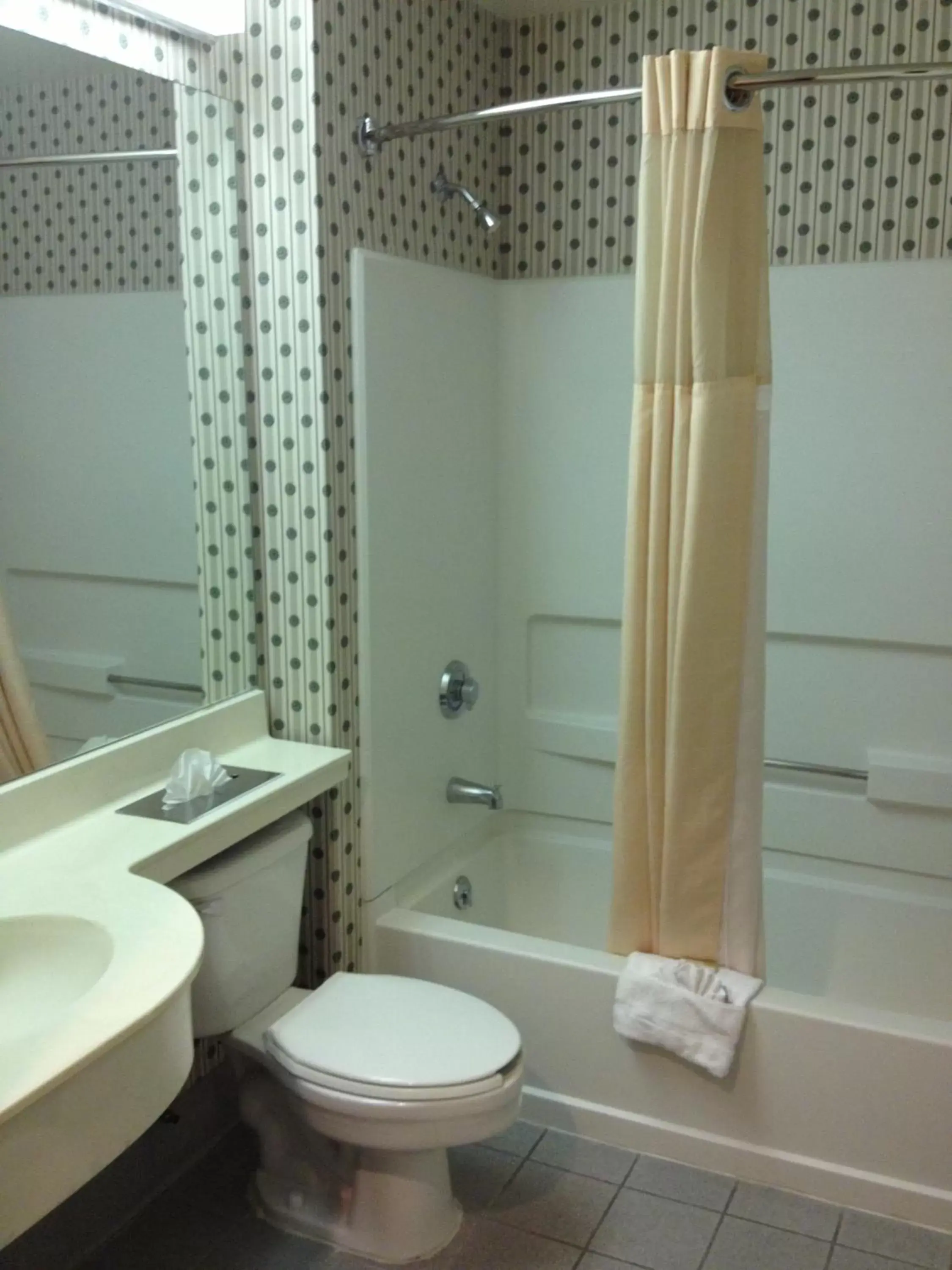 Bathroom in Microtel Inn & Suites by Wyndham Denver Airport