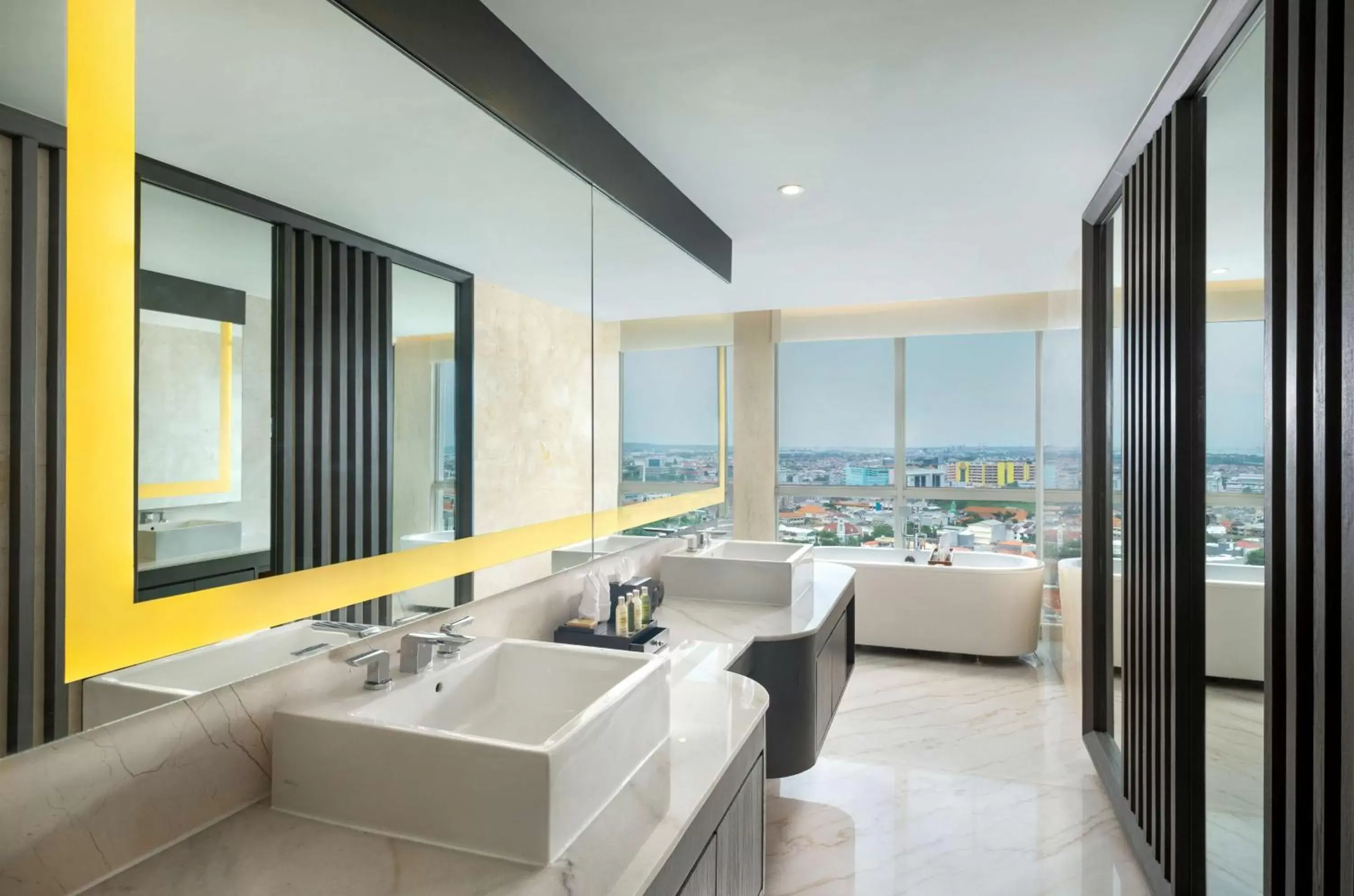 Bathroom in DoubleTree by Hilton Surabaya