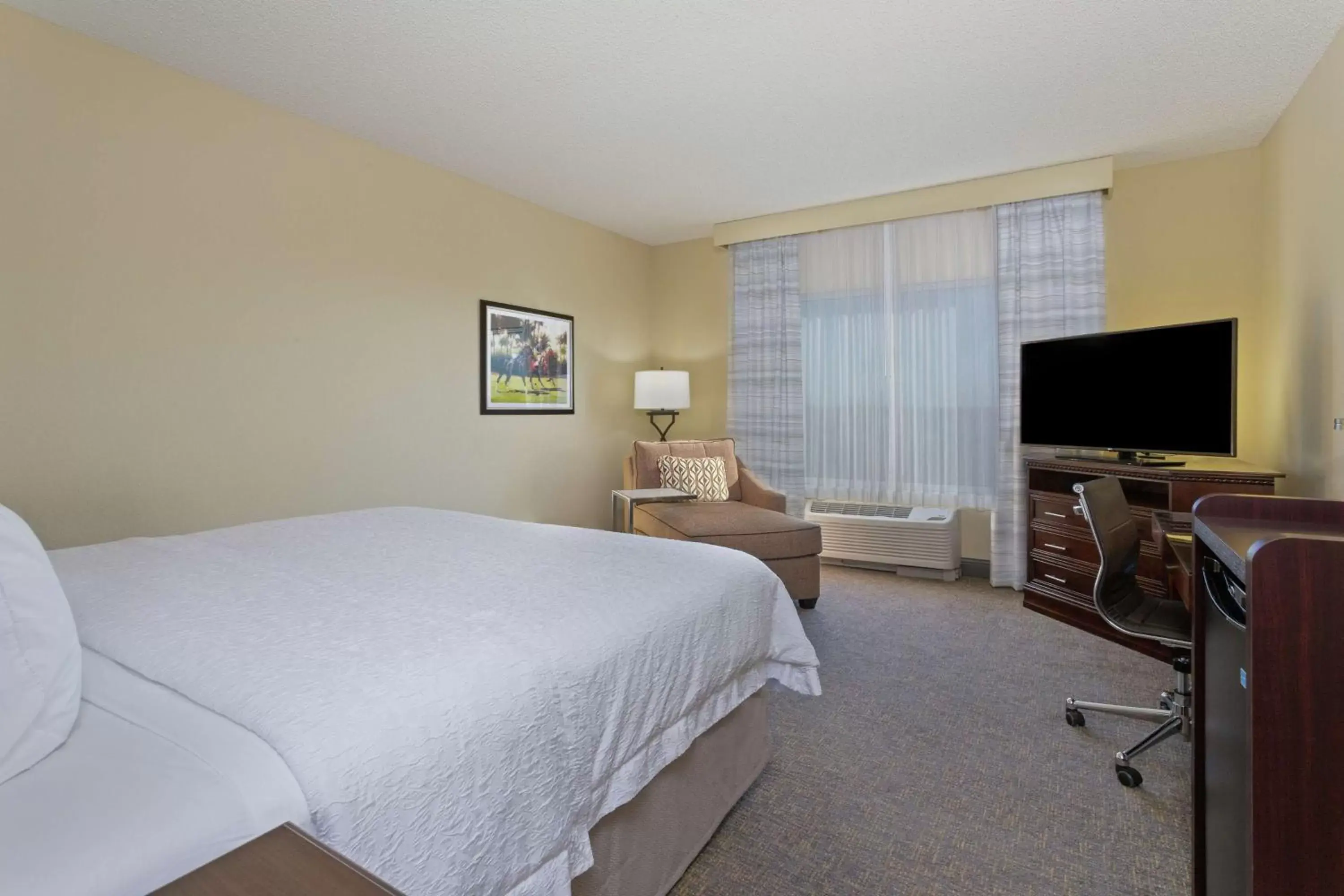 Bedroom, TV/Entertainment Center in Hampton Inn & Suites Wellington