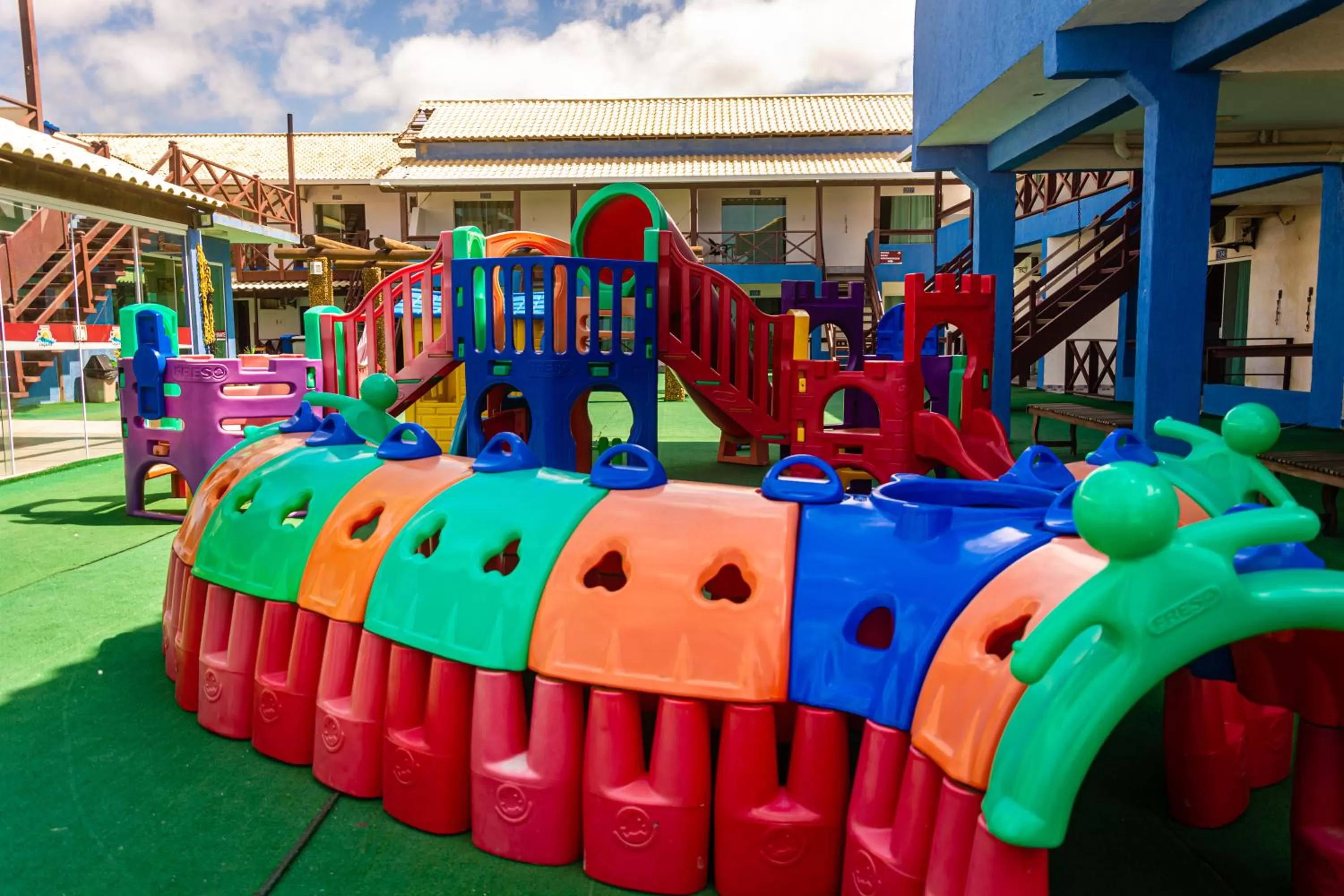 Children play ground in Pousada Laguna Hotel