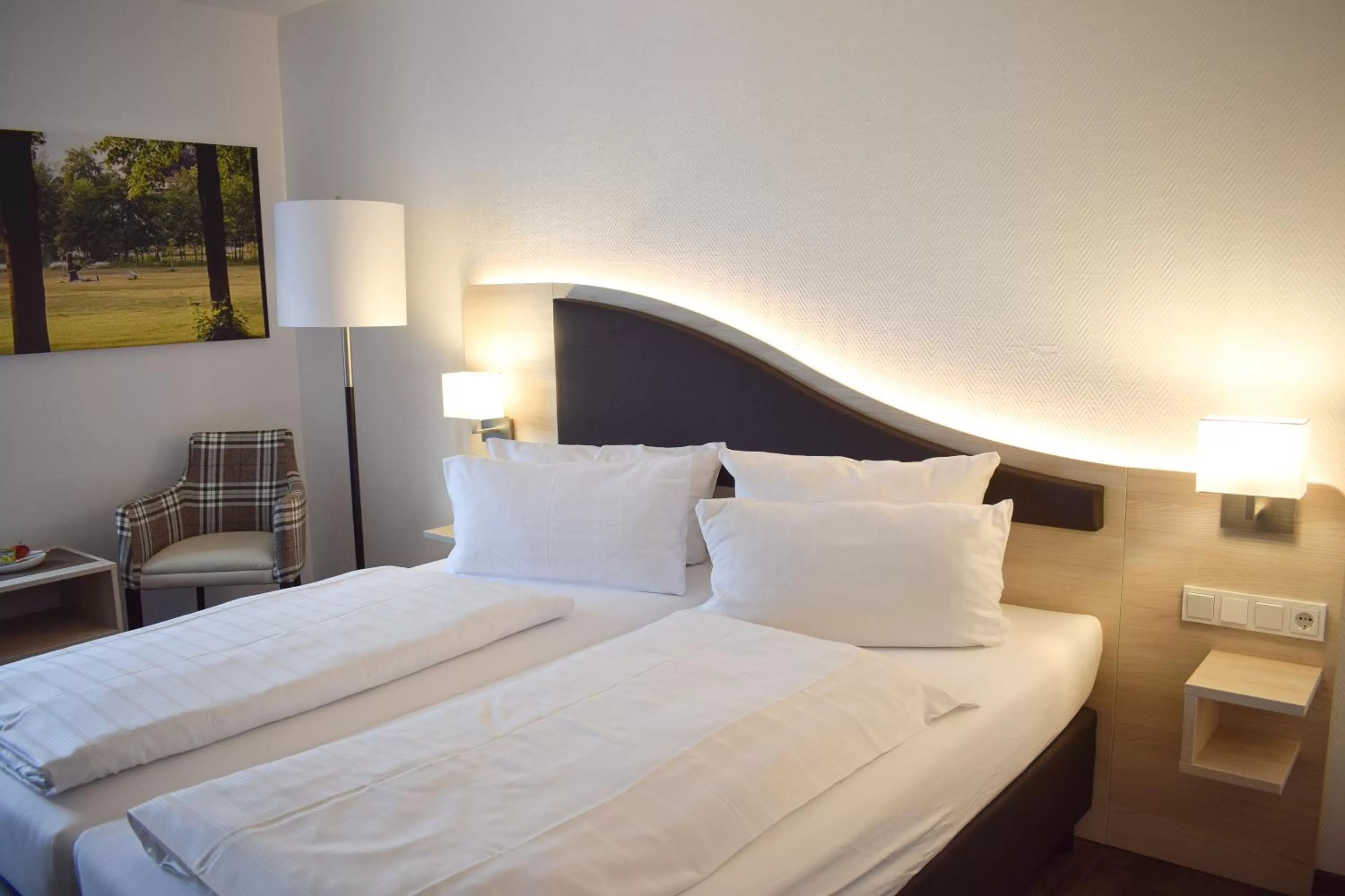 Photo of the whole room, Bed in Akzent Hotel Jonathan