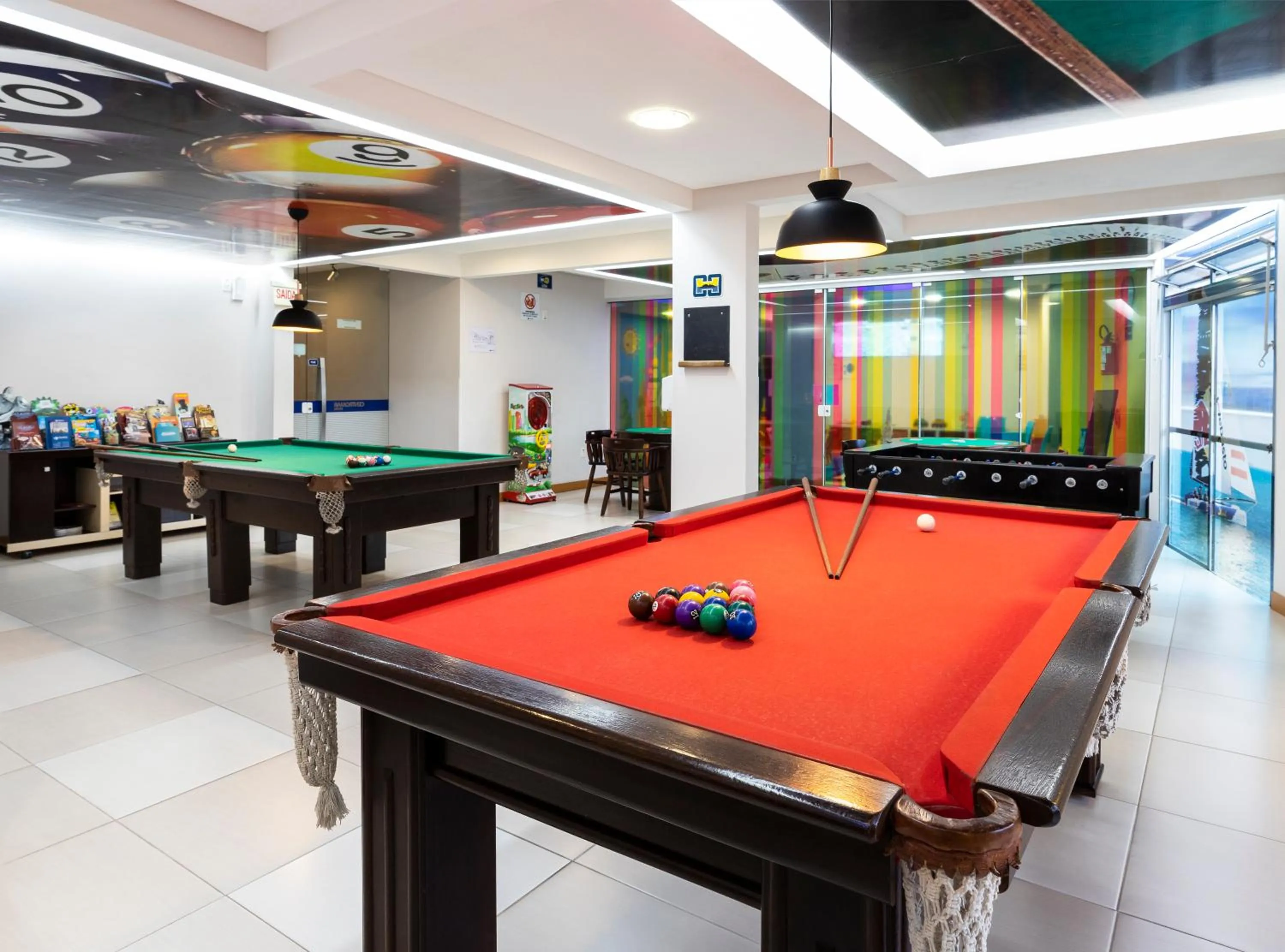 Game Room in Centromar Hotel