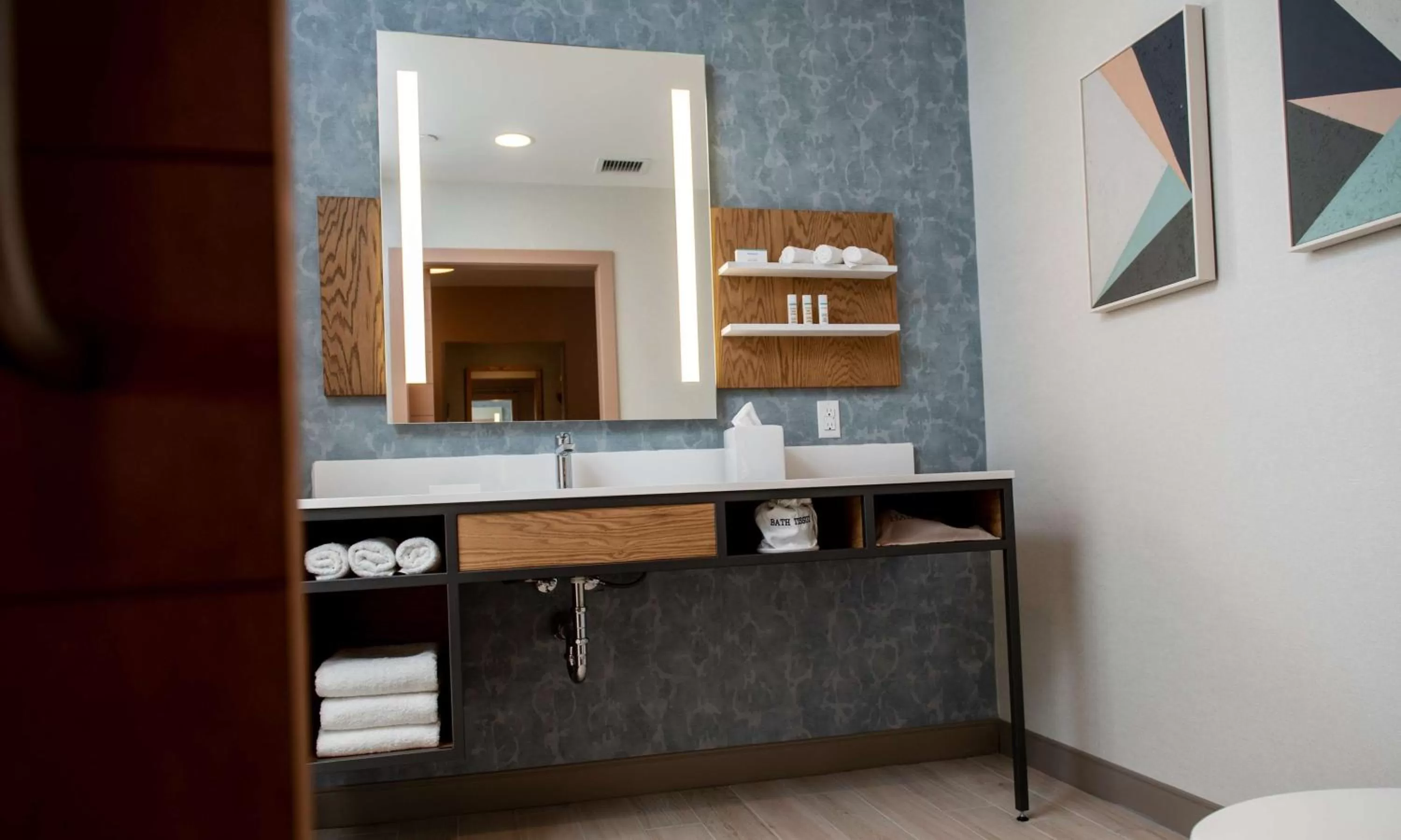 Bathroom in Hilton Garden Inn Moncton Downtown, Nb