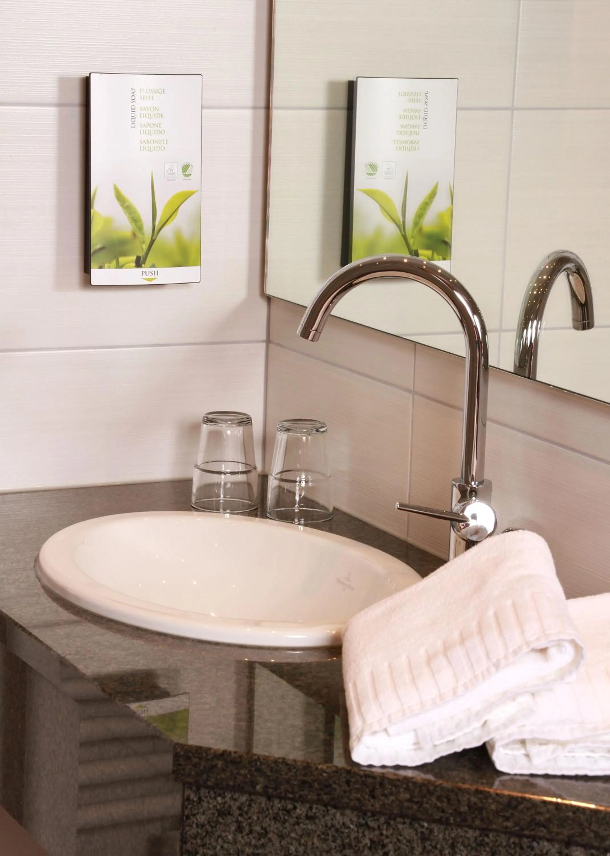 Bathroom in Hotel Goldenes Fass in Rothenburg ob der Tauber