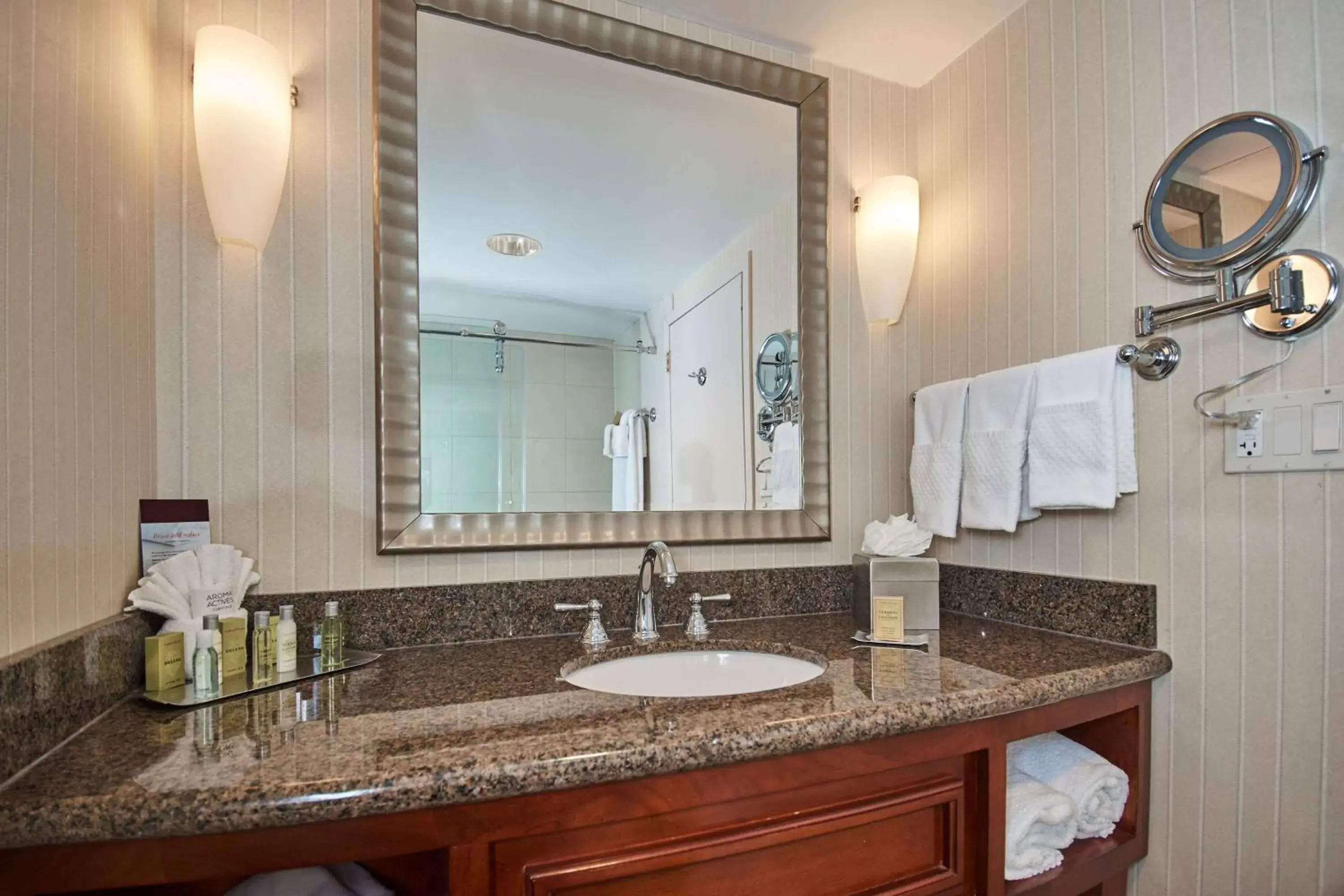 Bathroom in DoubleTree by Hilton Princeton