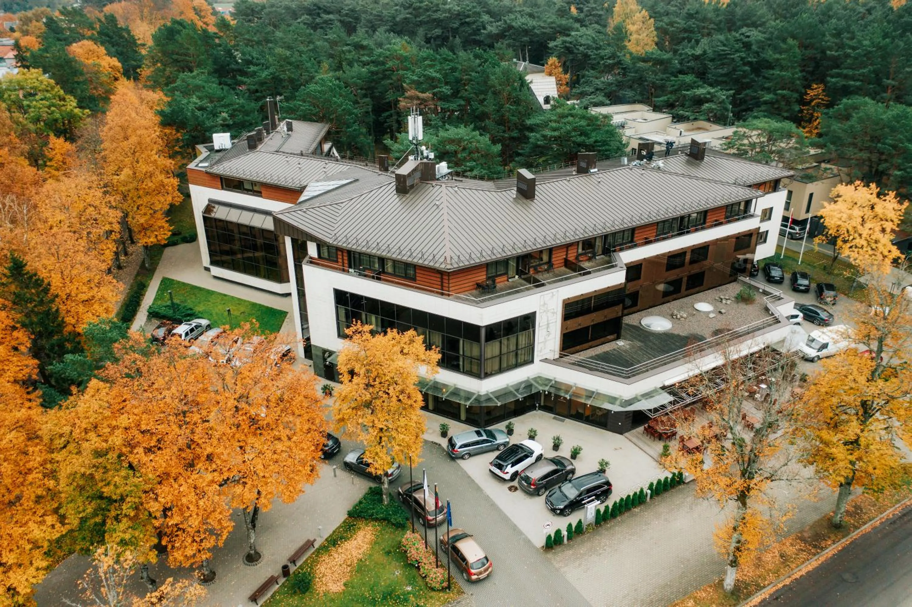 Bird's eye view in Gabija Hotel SPA & Conferences