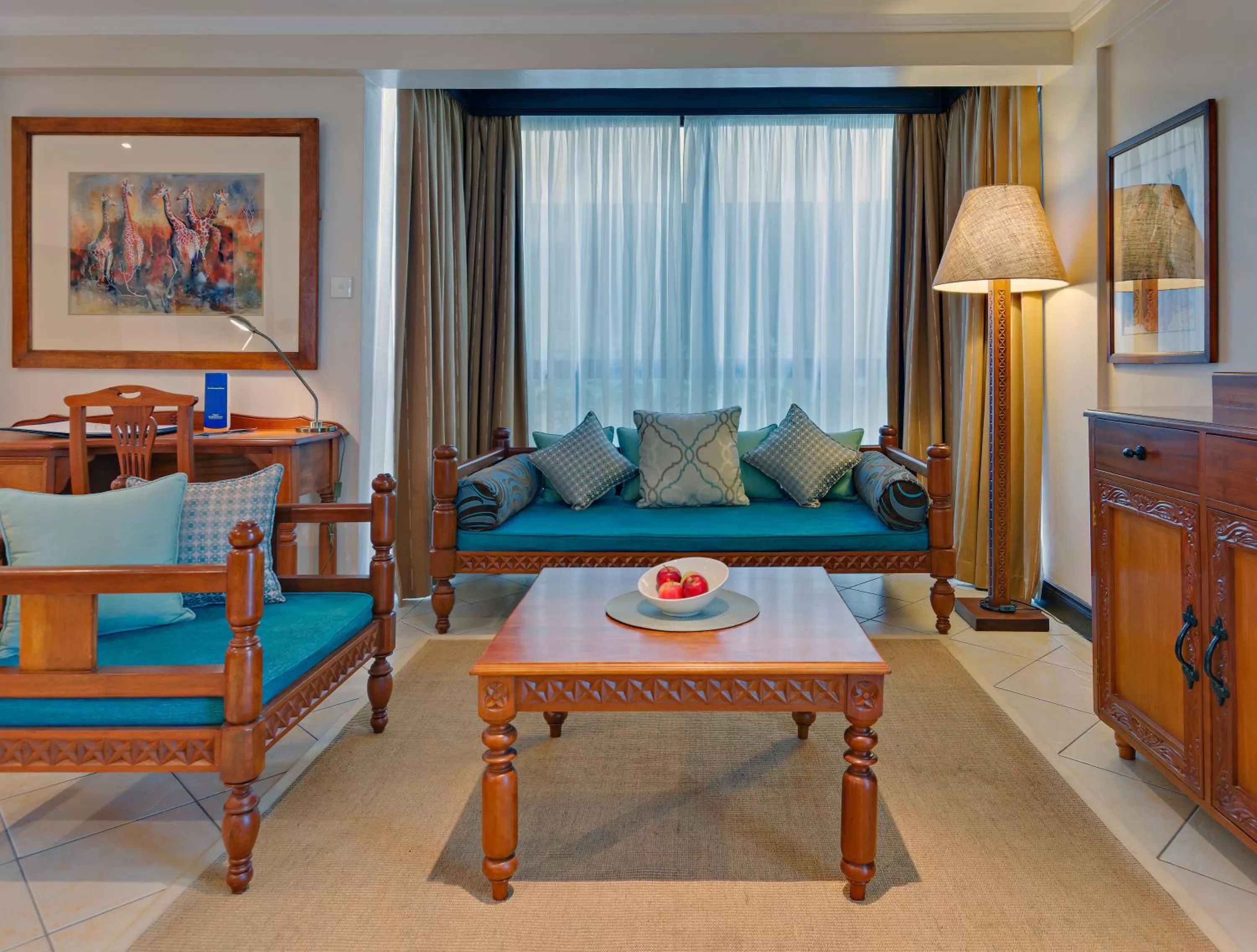 Living room in The Heron By Sarovar Portico India