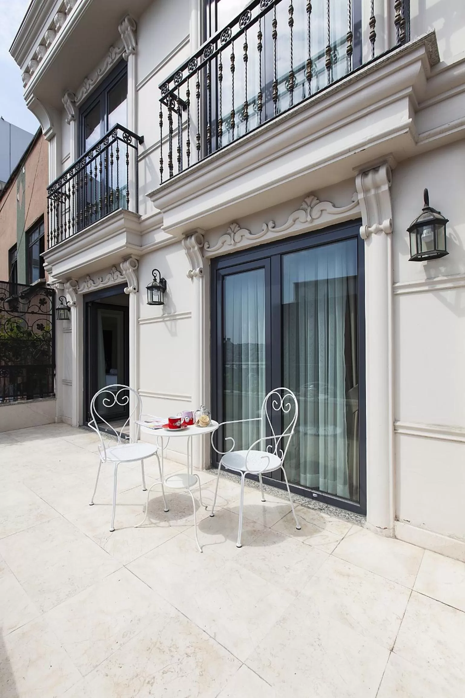 Balcony/Terrace in Perla Galata Hotel
