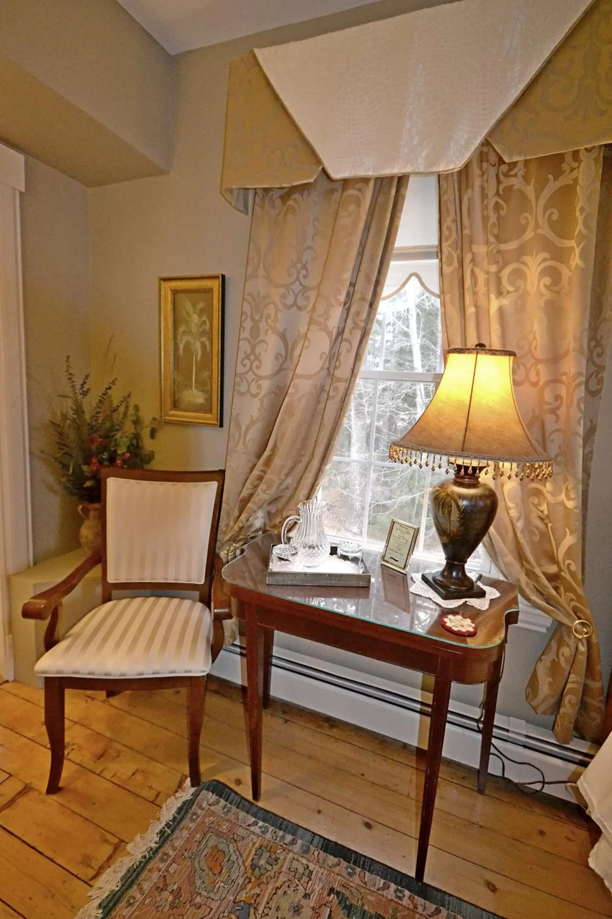 Seating Area in Briarwood Bed & Breakfast