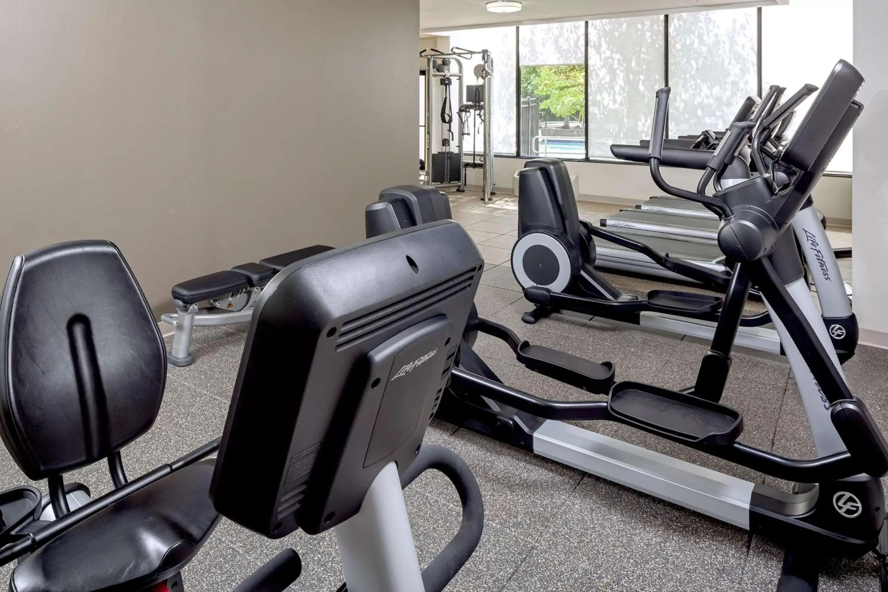 Fitness centre/facilities, Fitness Center/Facilities in DoubleTree by Hilton Boston-Rockland