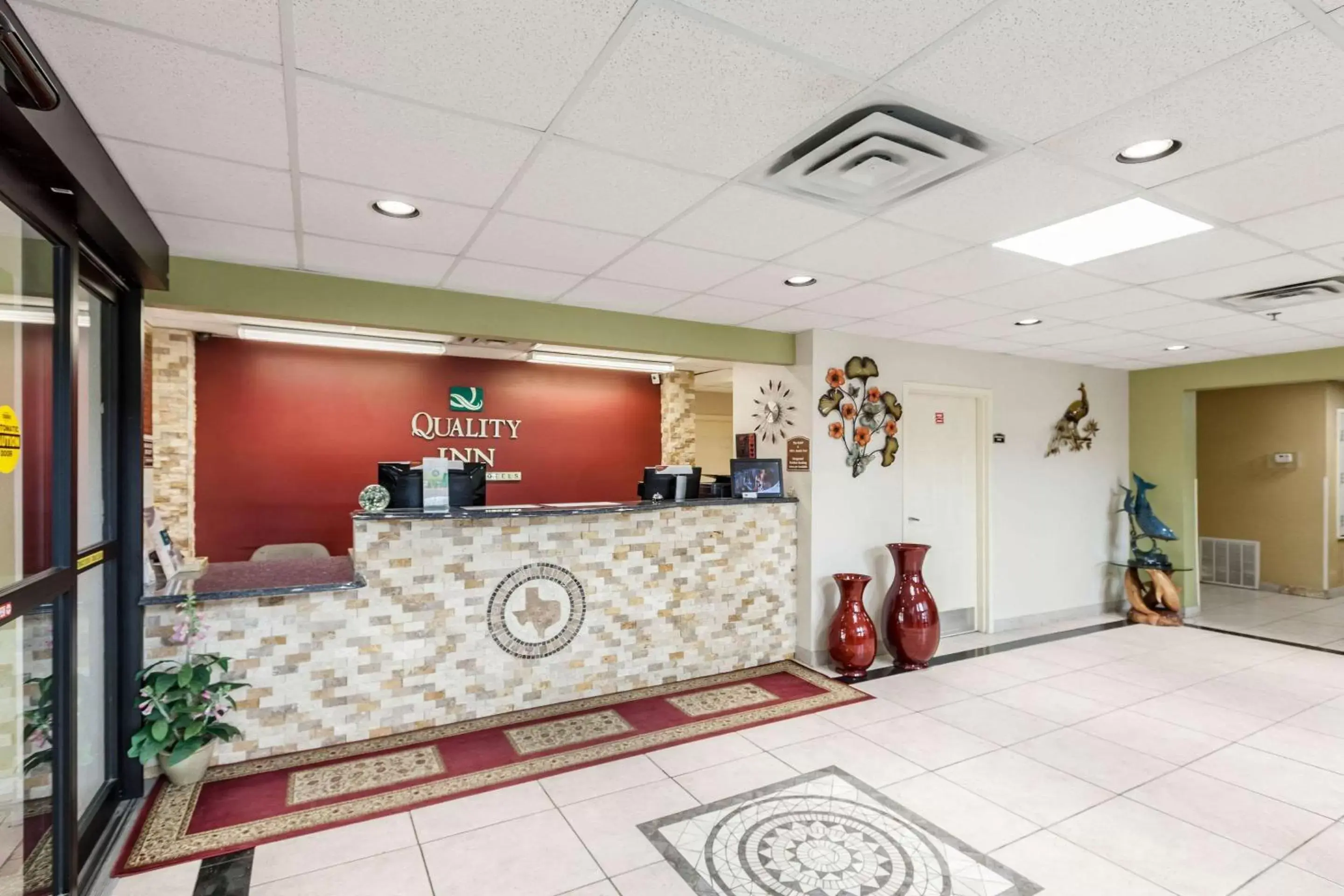 Lobby or reception, Lobby/Reception in Quality Inn Near Seaworld - Lackland