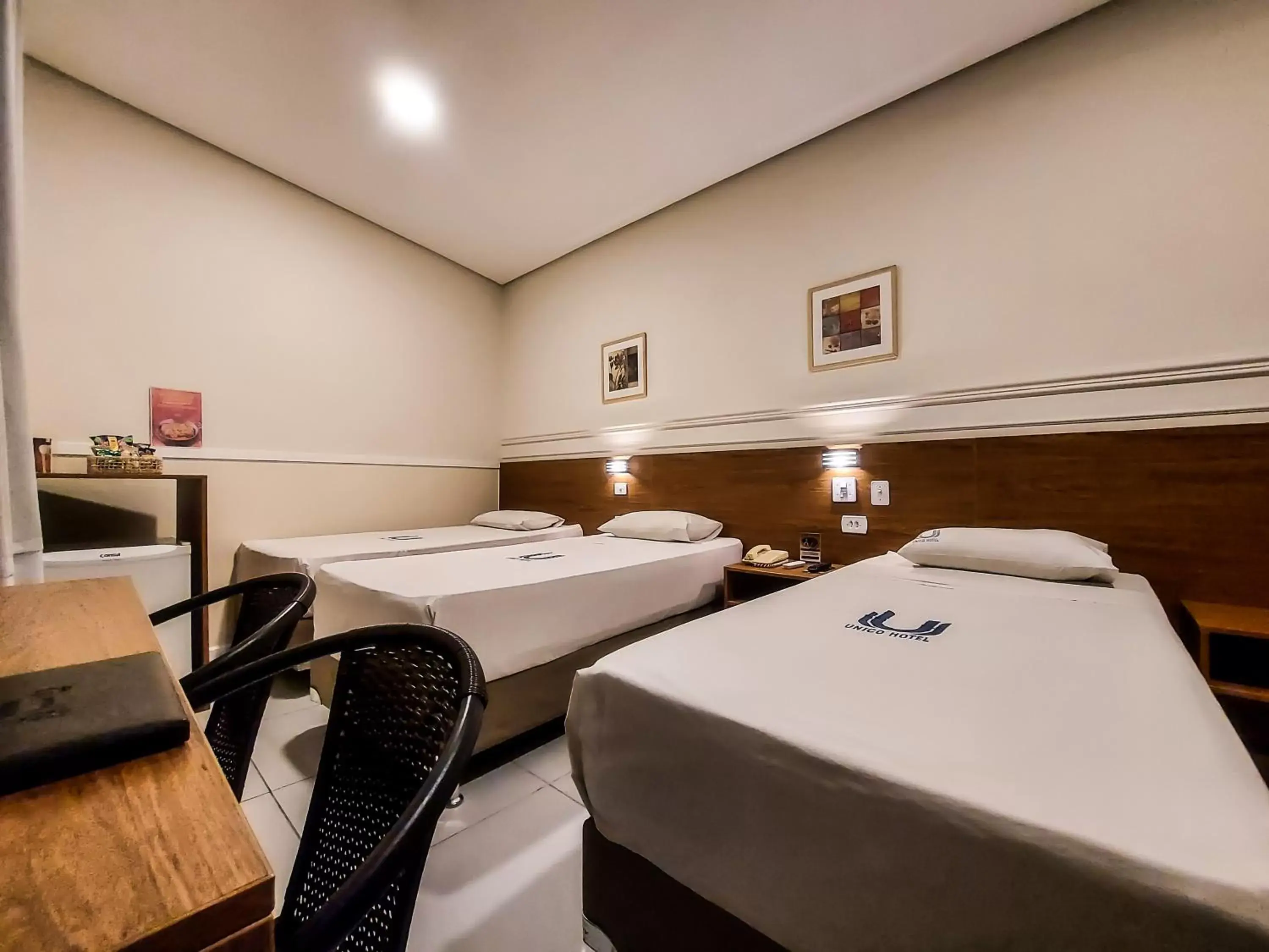 Bed in Hotel Itamarati Centro-República Bed in Hotel Itamarati Centro-República