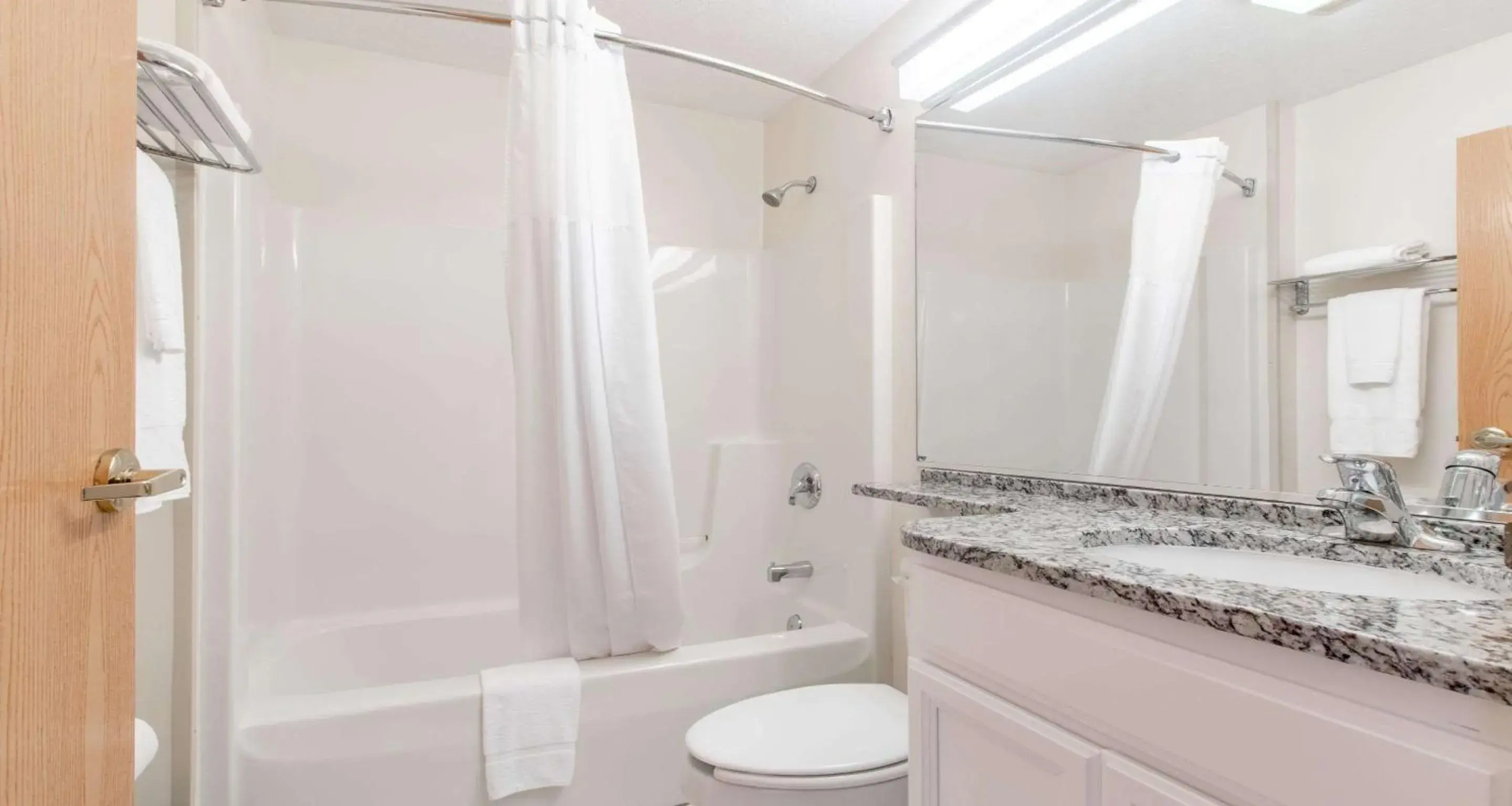 Bathroom in SureStay Hotel by Best Western Christiansburg Blacksburg